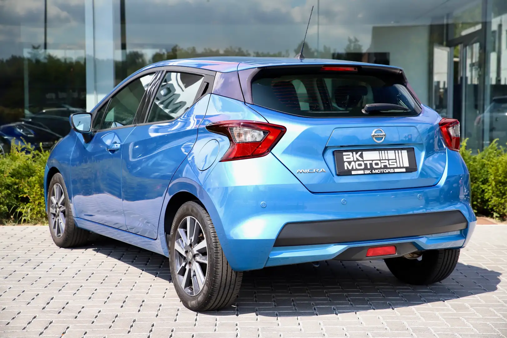 Nissan Micra 1.0 Acenta /CAMERA/CARPLAY/CRUISE/ZETELVERWARMING Bleu - 2