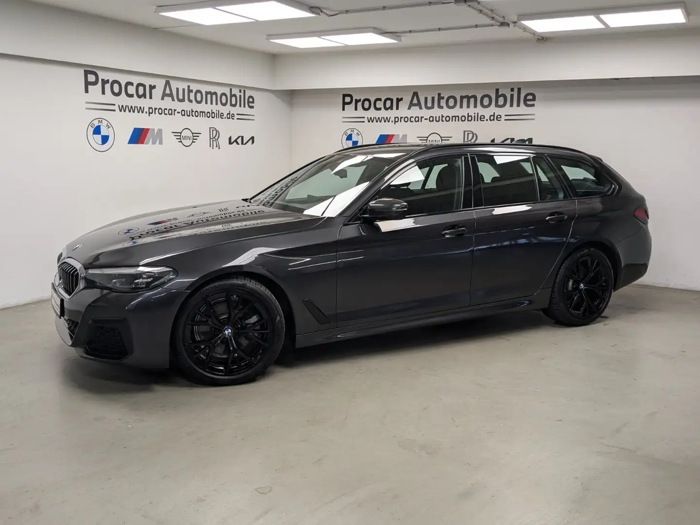 BMW 520 d M Sport AHK Live Prof PA DAB LED 19'' WLAN Grigio - 2