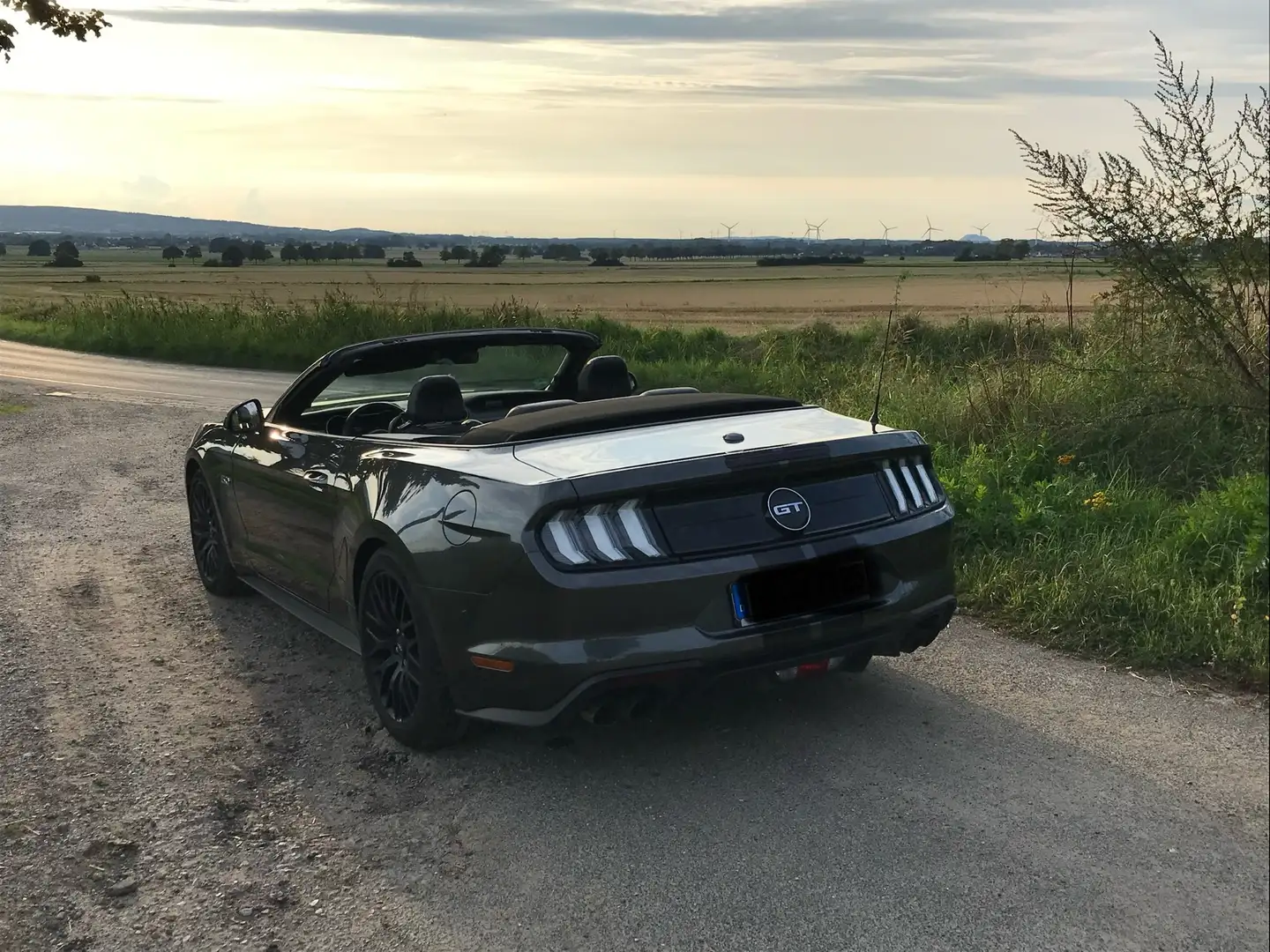 Ford Mustang Convertible 5.0 Ti-VCT V8 Aut. GT siva - 2