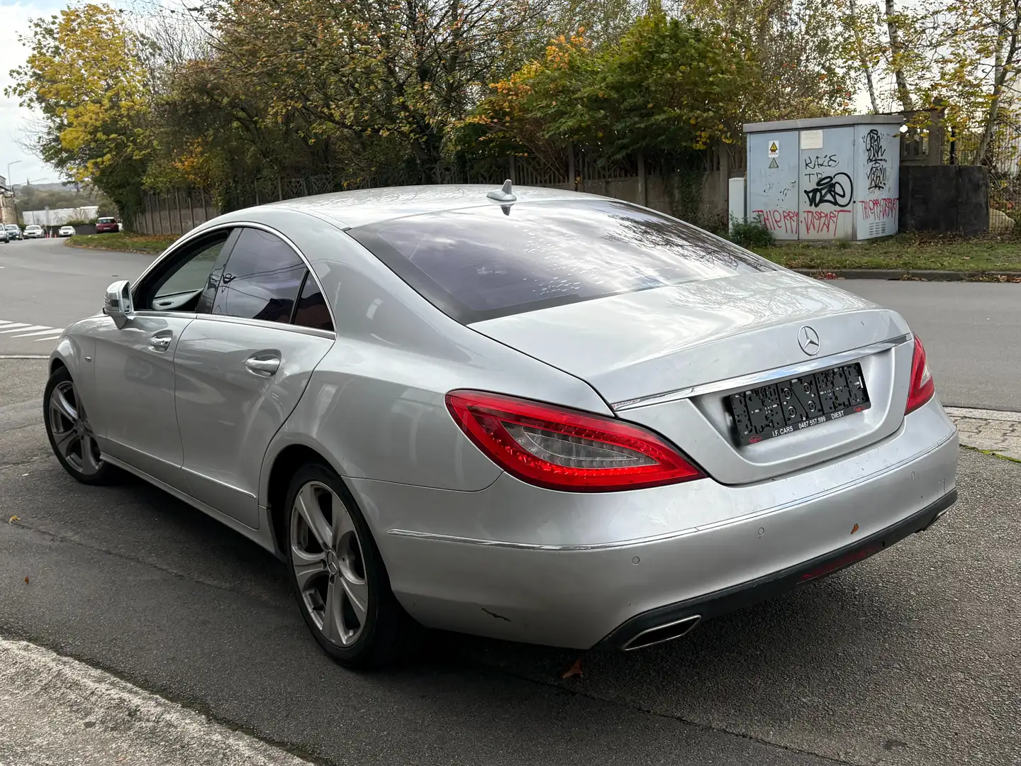 Mercedes-Benz CLS 250 250 CDI - AMG line - GPS LED CUIR - euro5 Grijs - 2