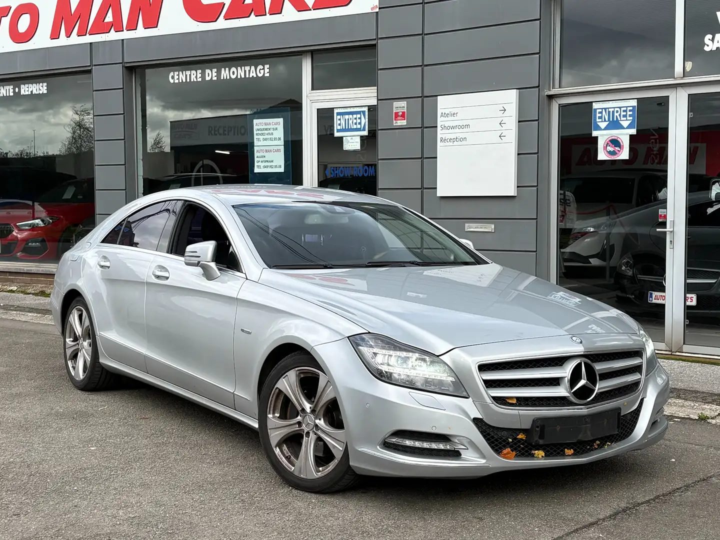 Mercedes-Benz CLS 250 250 CDI - AMG line - GPS LED CUIR - euro5 Grijs - 1