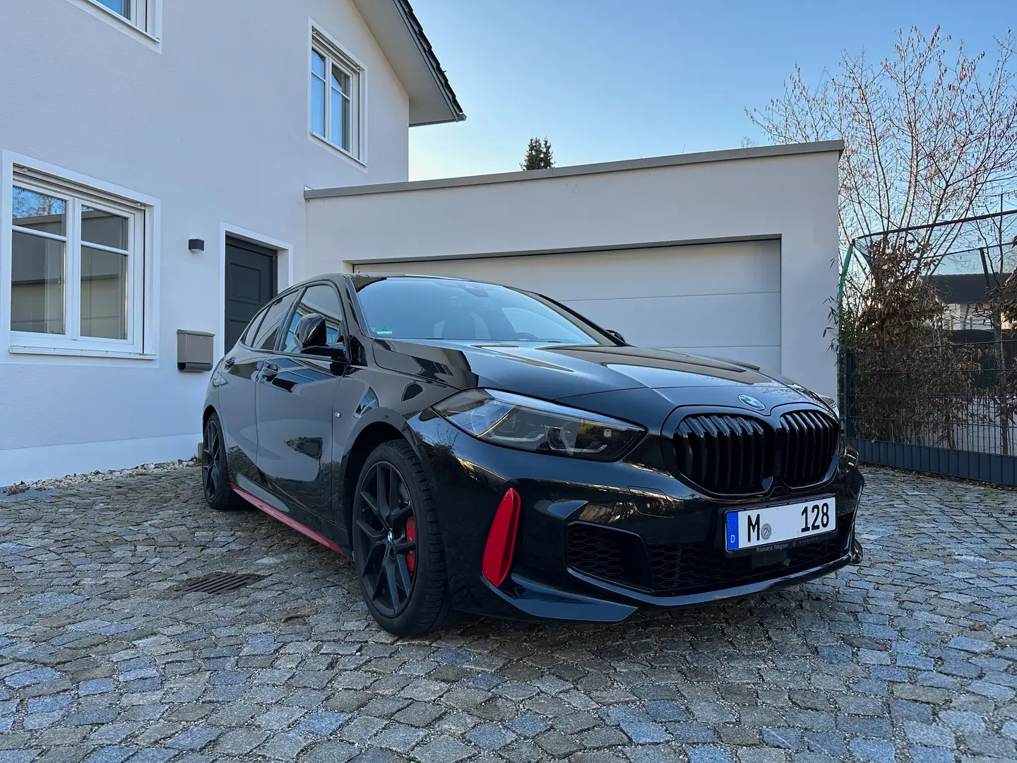 BMW 128 128ti M-Paket - Super Zustand Чорний - 1