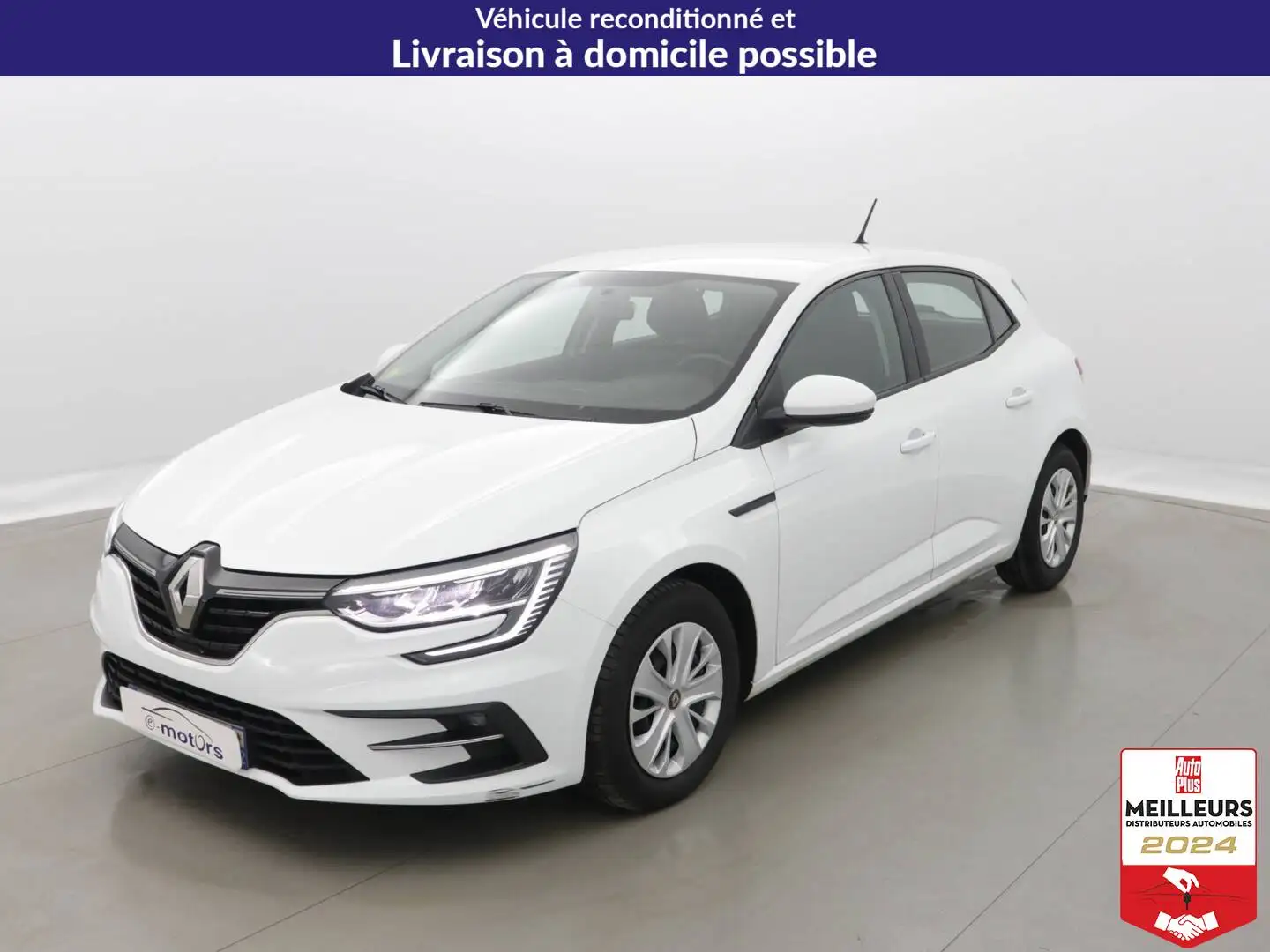 Renault Megane Megane IV Societé BLUE DCI 95 Air 2PL Blanc - 1