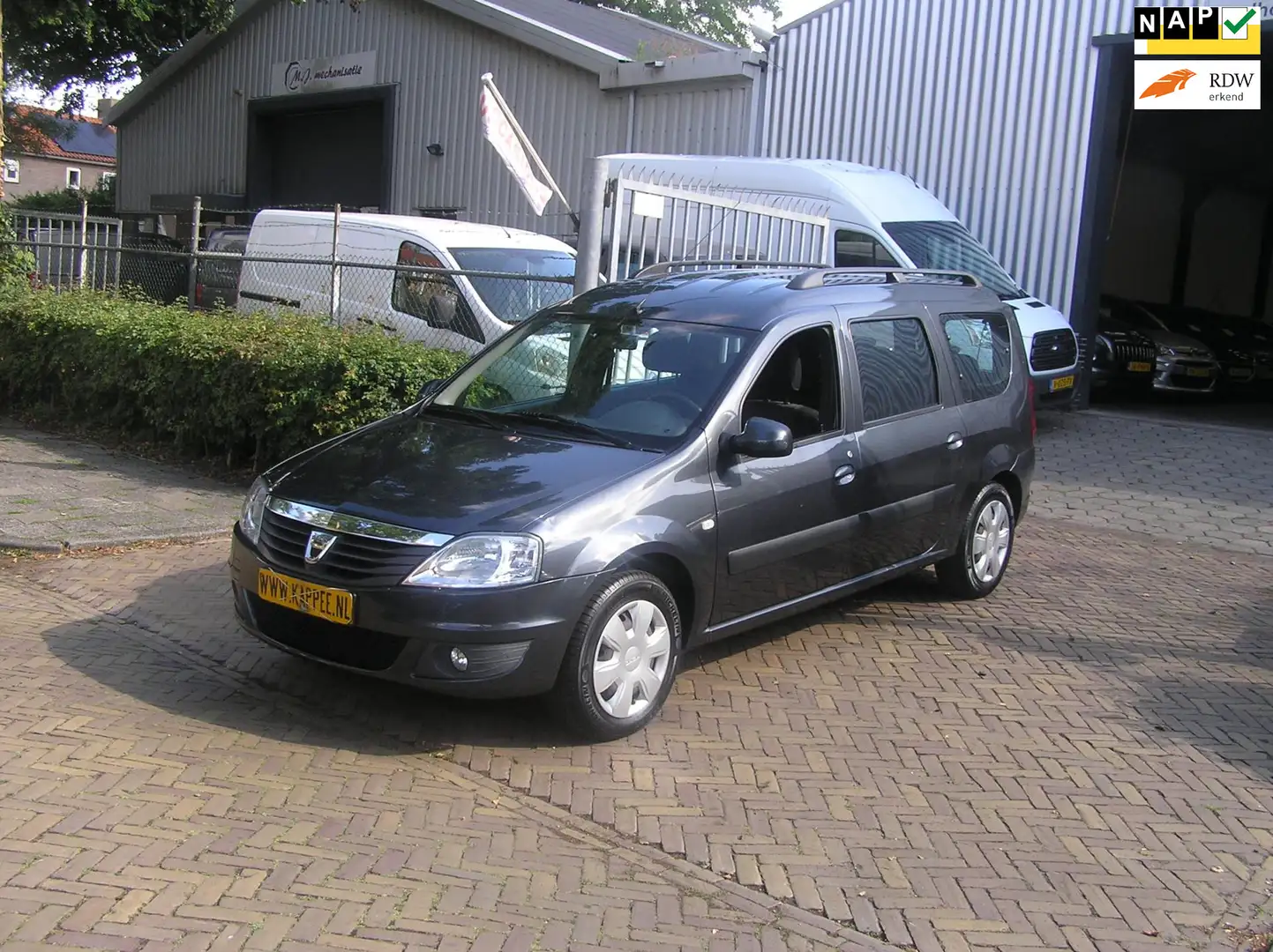 Dacia Logan MCV 1.6 MPI Lauréate LPG 7p. nap pas airco nieuwe Gris - 1