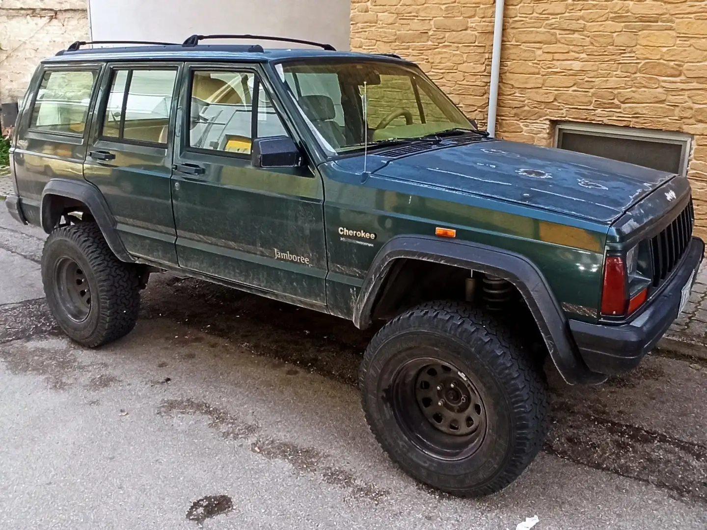 Jeep Cherokee Cherokee 5p 2.5 benzina Jamboree Verde - 1