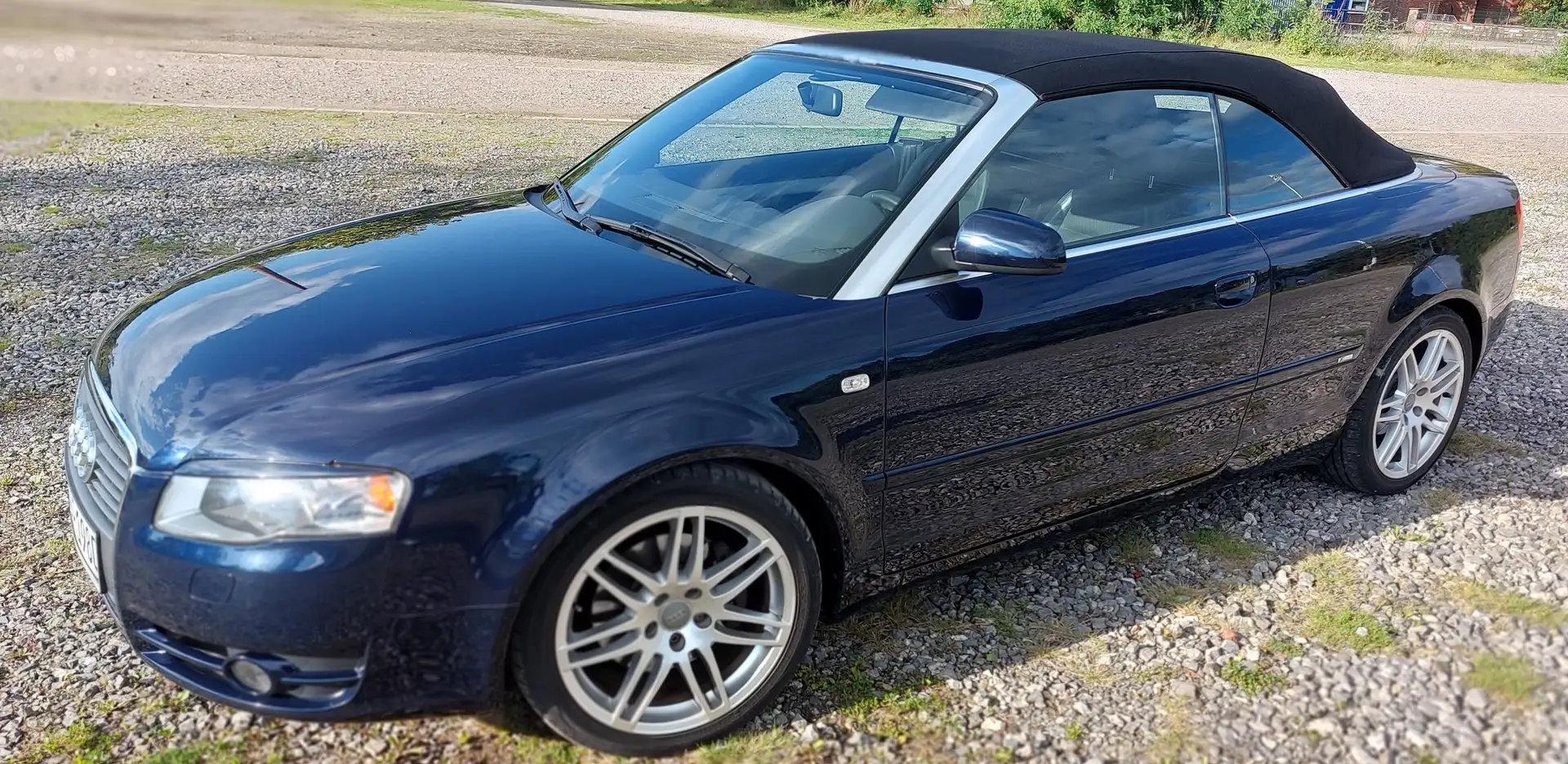 Audi A4 A4 Cabrio Cabriolet 1.8 T multitronic und LPG Blau - 2