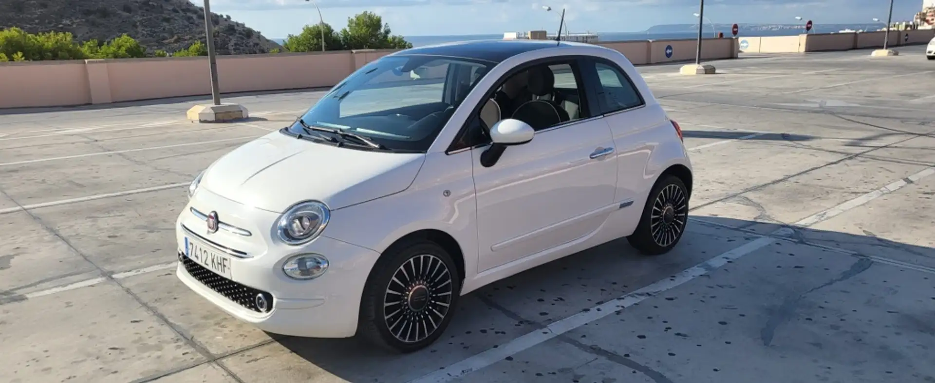 Fiat 500 1.2 GLP Lounge Weiß - 1