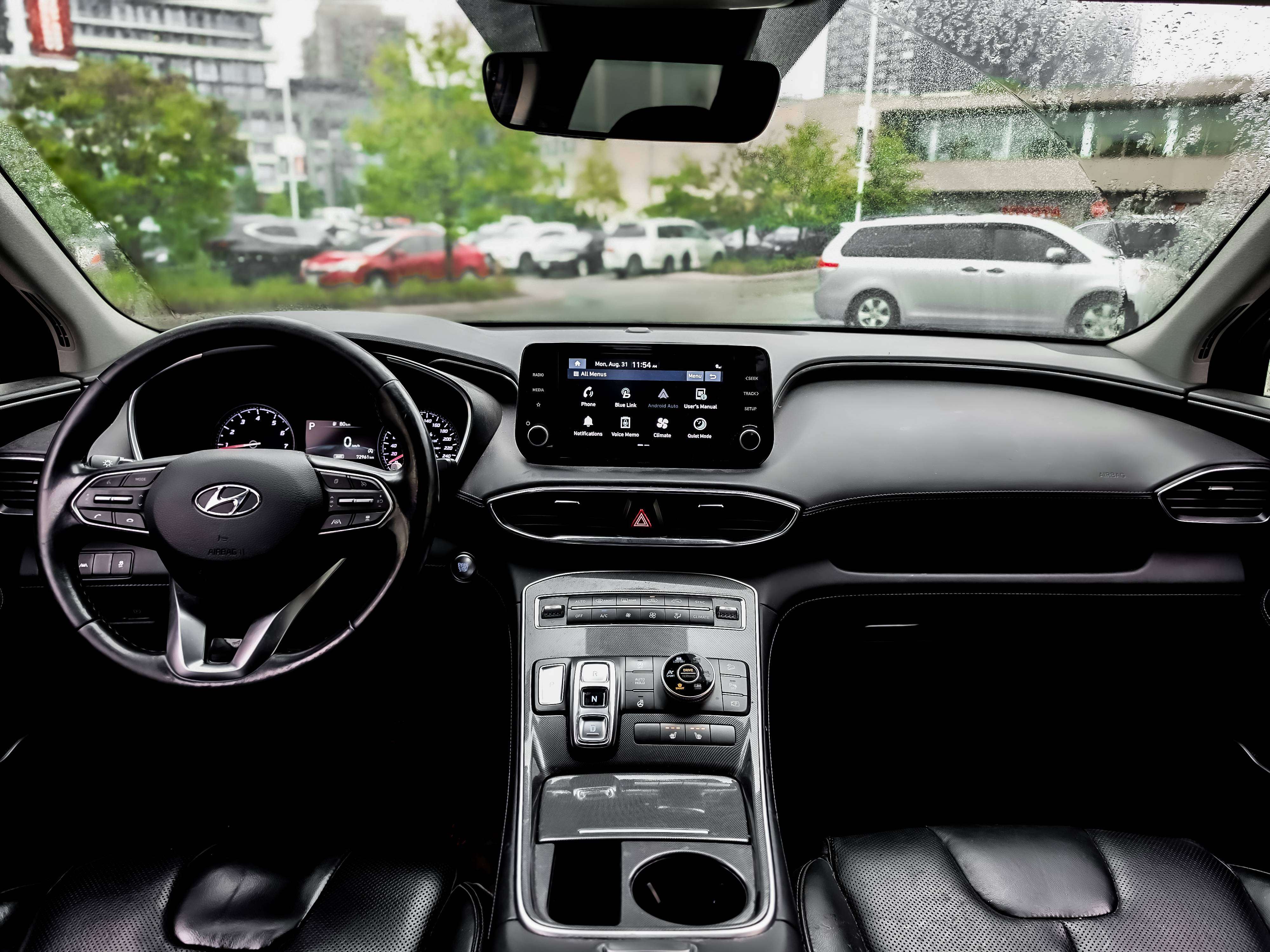used 2021 Hyundai Santa Fe car, priced at $23,495