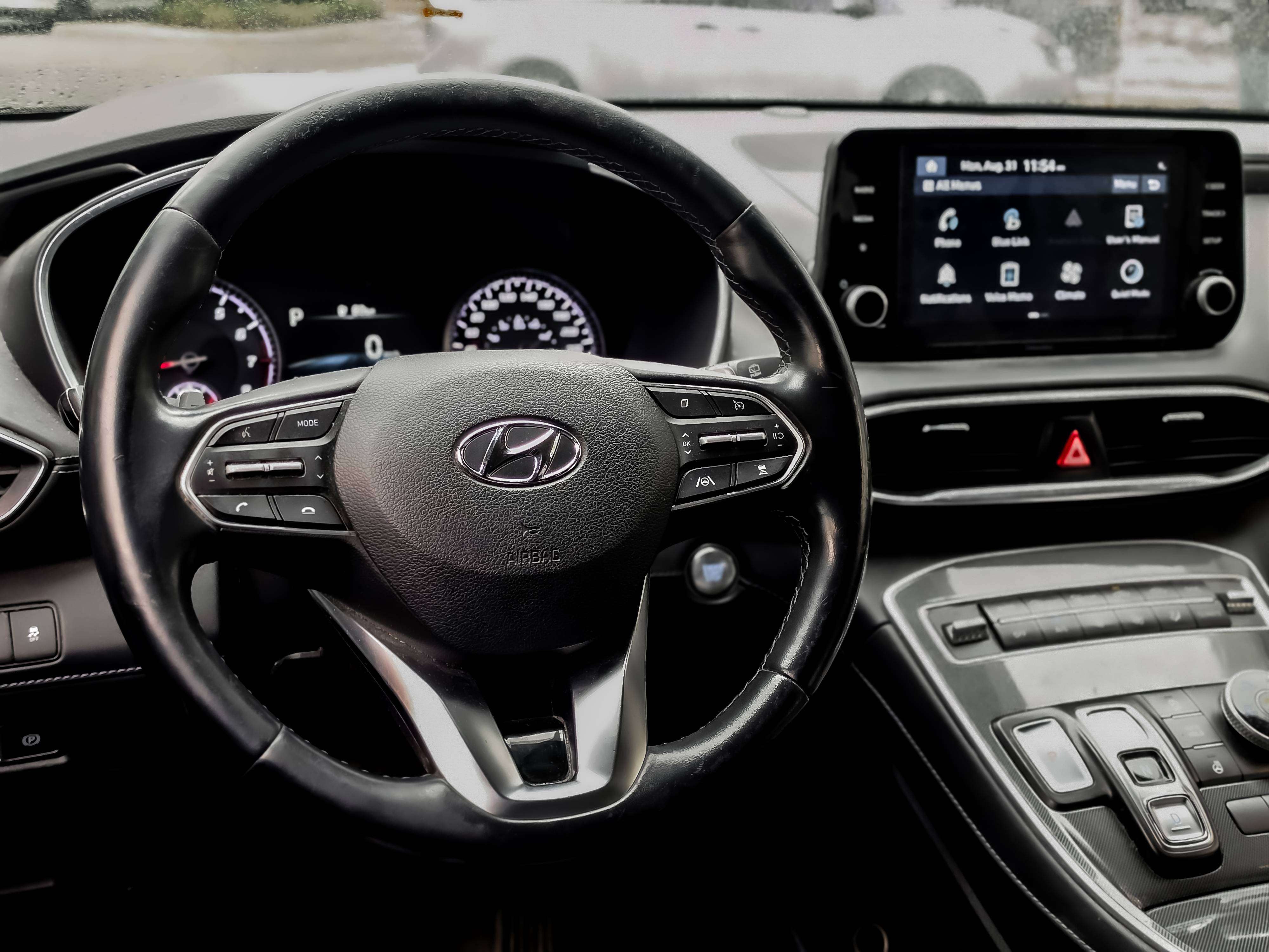 used 2021 Hyundai Santa Fe car, priced at $23,495