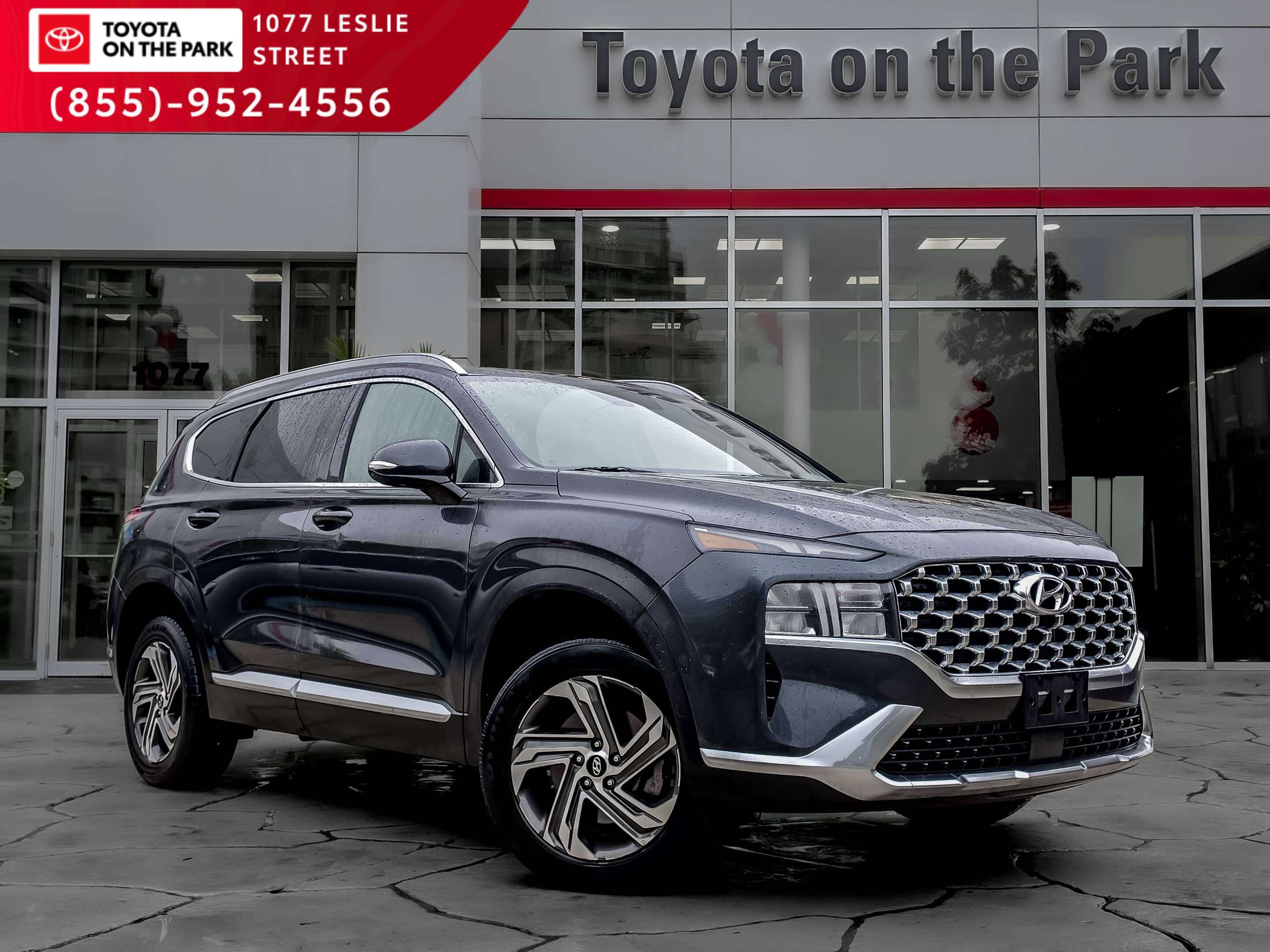 used 2021 Hyundai Santa Fe car, priced at $22,995