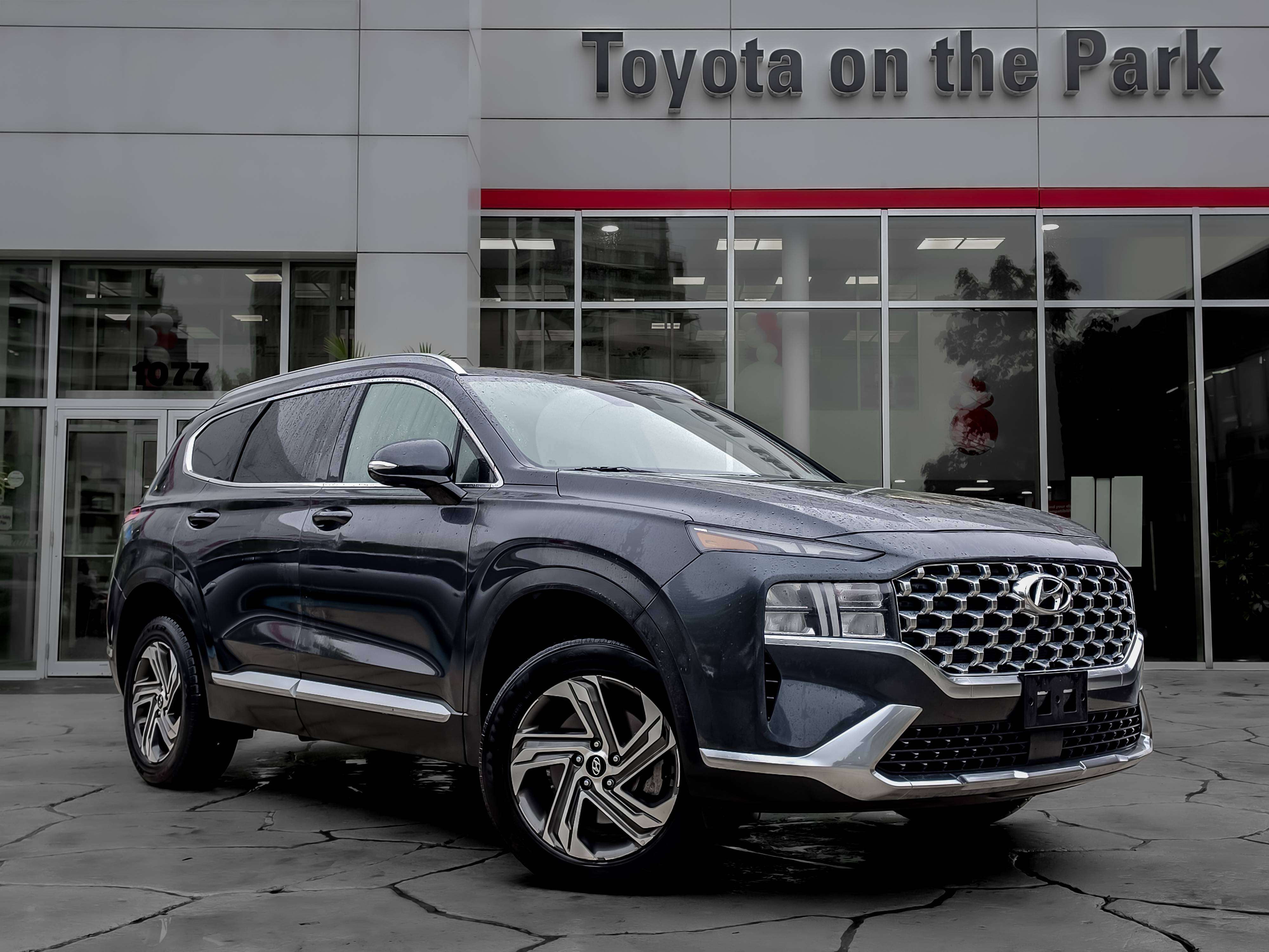 used 2021 Hyundai Santa Fe car, priced at $23,495