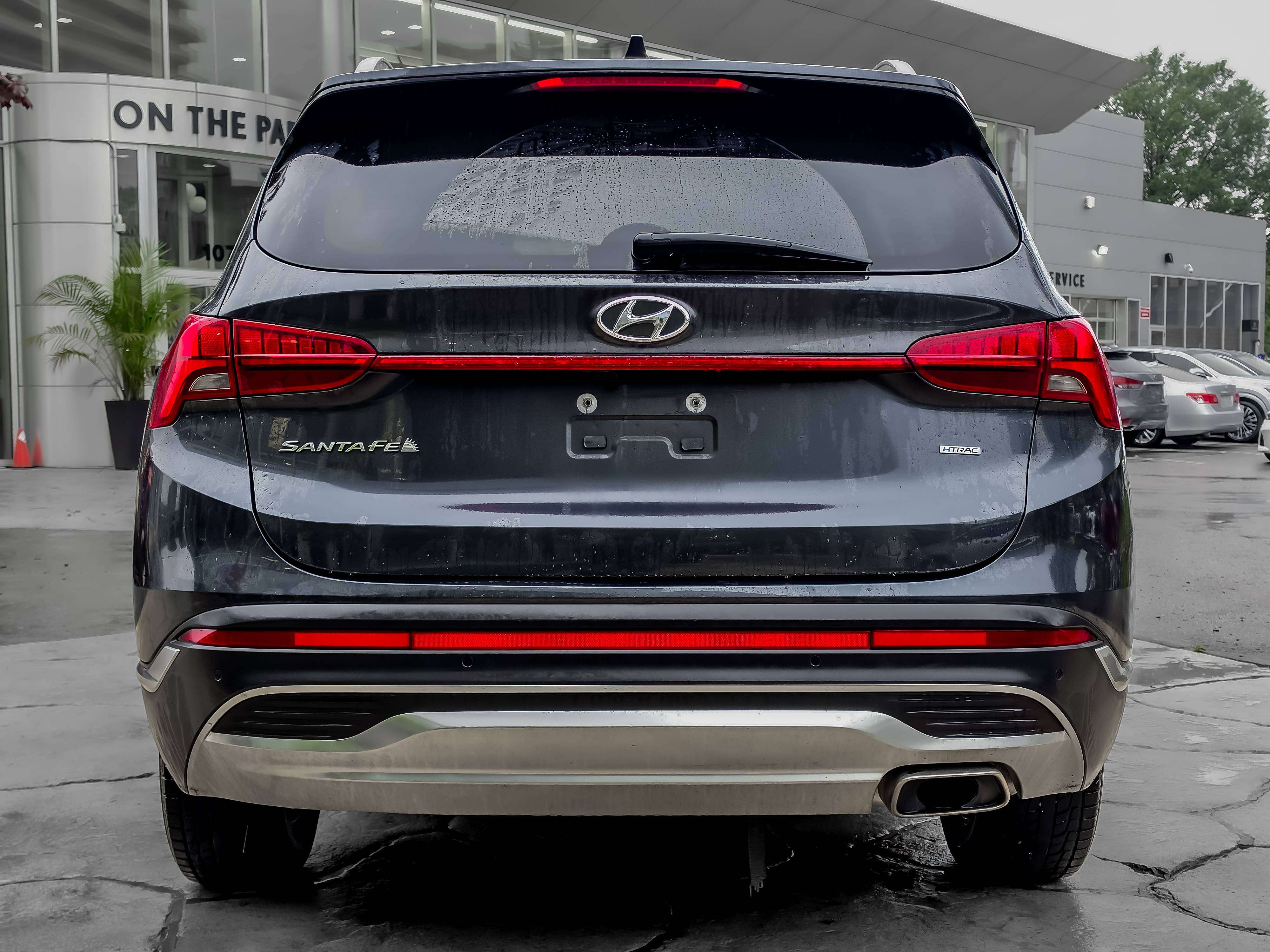 used 2021 Hyundai Santa Fe car, priced at $23,495
