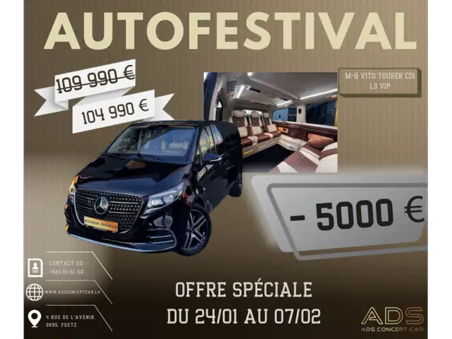 Mercedes-Benz Vito Tourer CDI extra-long L3 VIP