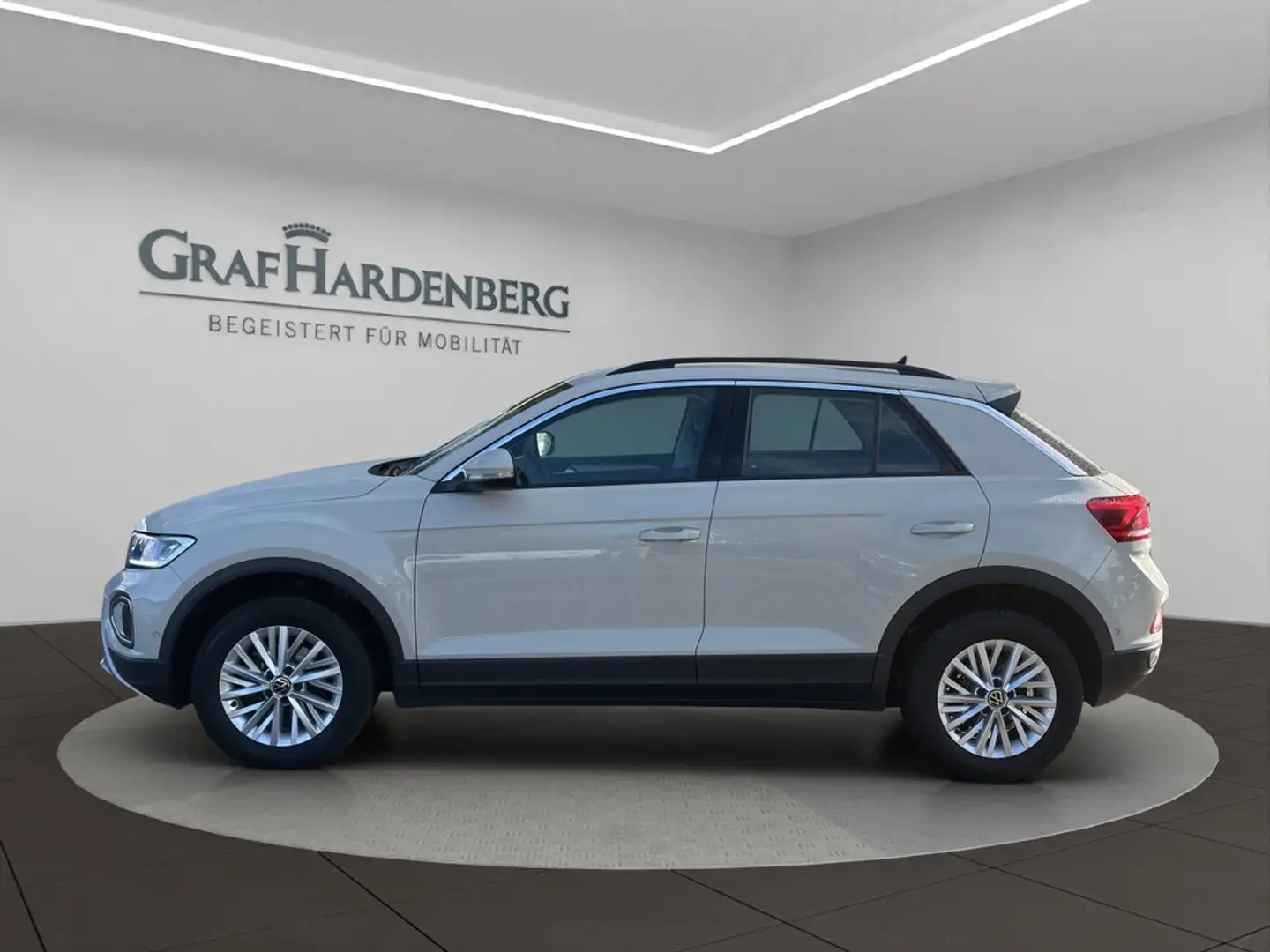 Volkswagen T-Roc 1.5 TSI DSG Life AHK PDC NAVI Gris - 2