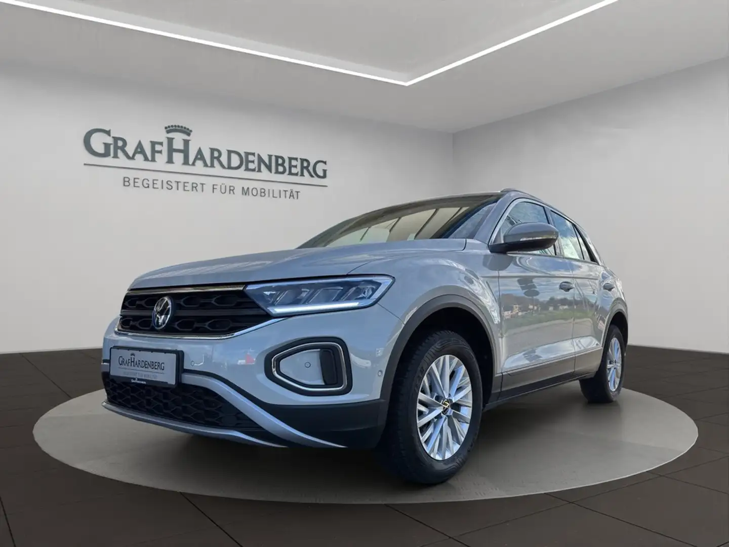 Volkswagen T-Roc 1.5 TSI DSG Life AHK PDC NAVI Gris - 1