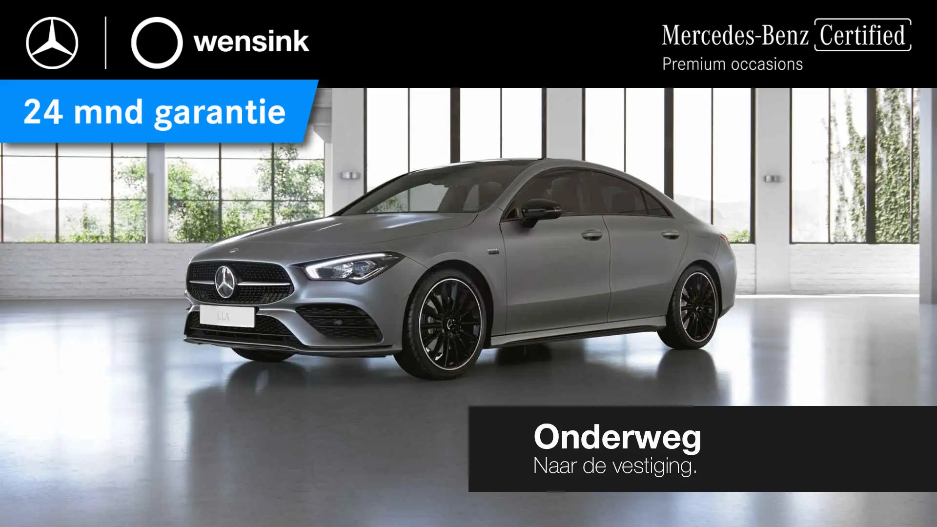 Mercedes-Benz CLA 250 e Premium | Panoramadak | Burmester | Night | Wide Gris - 1