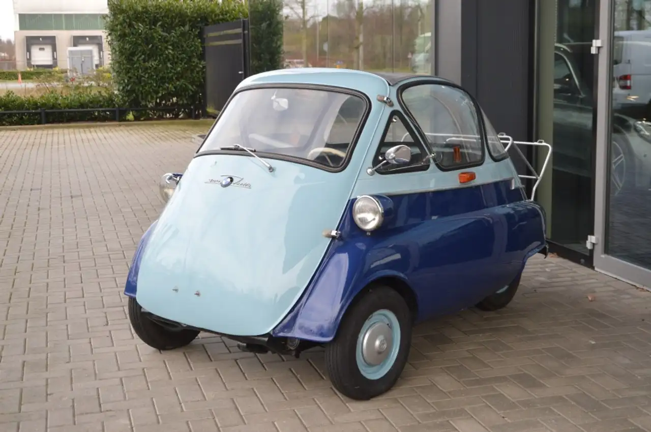 BMW Isetta 300 *1956* Blauw/Blauw, foto 4