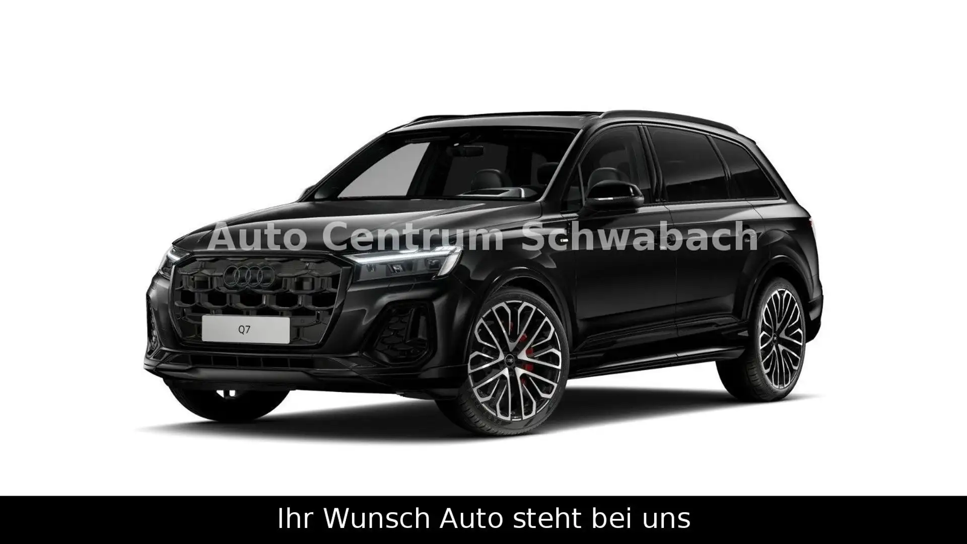 Audi Q7 50 TDI quattro S-line 7-Sitzer Top Zustand Noir - 1