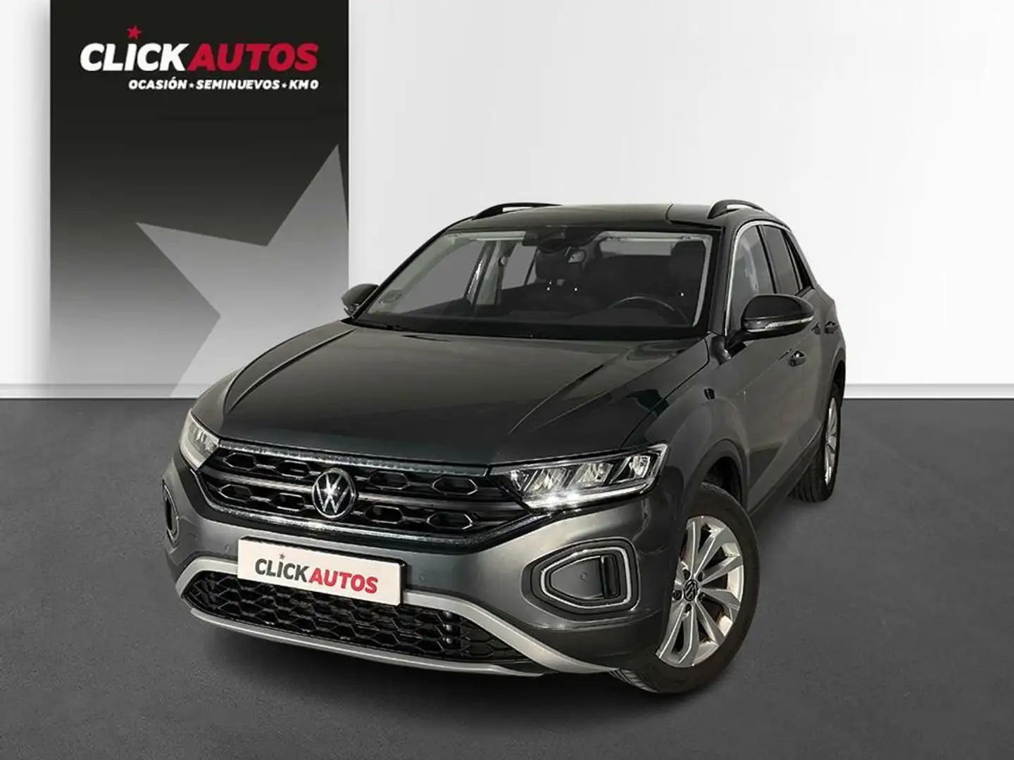 Volkswagen T-Roc 1.0 TSI Life 81kW Gris - 1