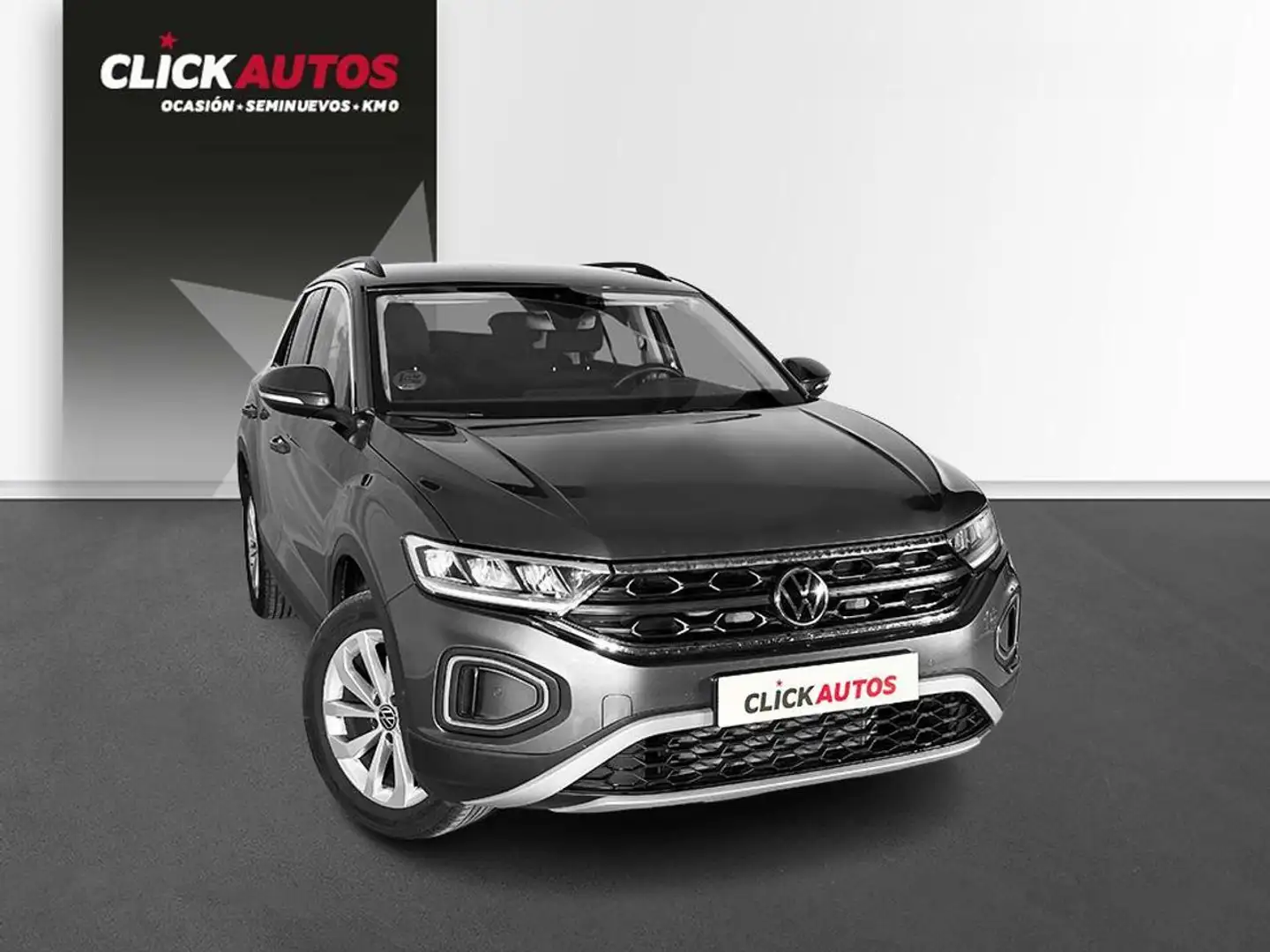 Volkswagen T-Roc 1.0 TSI Life 81kW Gris - 2
