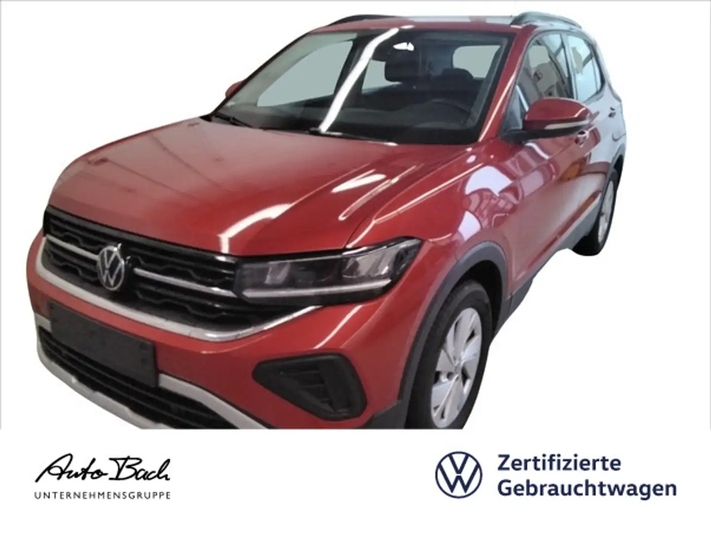 Volkswagen T-Cross 1.0TSI Life DSG Navi LED ACC CarPlay EPH Rot - 1