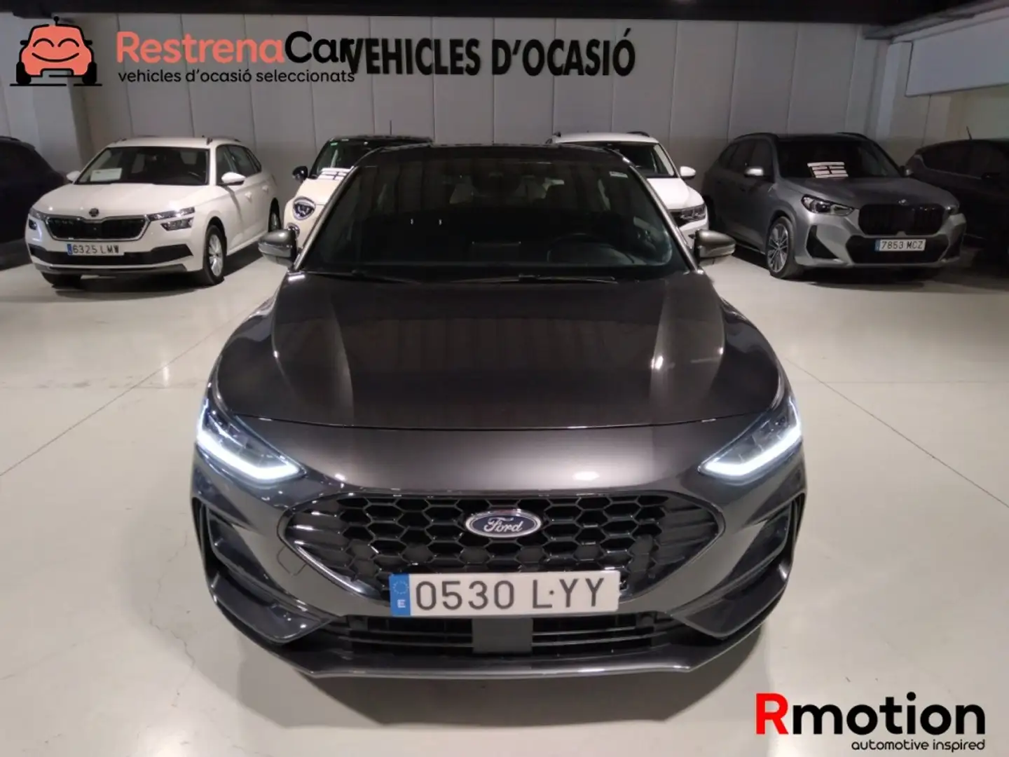 Ford Focus 1.0 ECOBOOST MHEV 92KW ST-LINE 125 5P Gris - 2