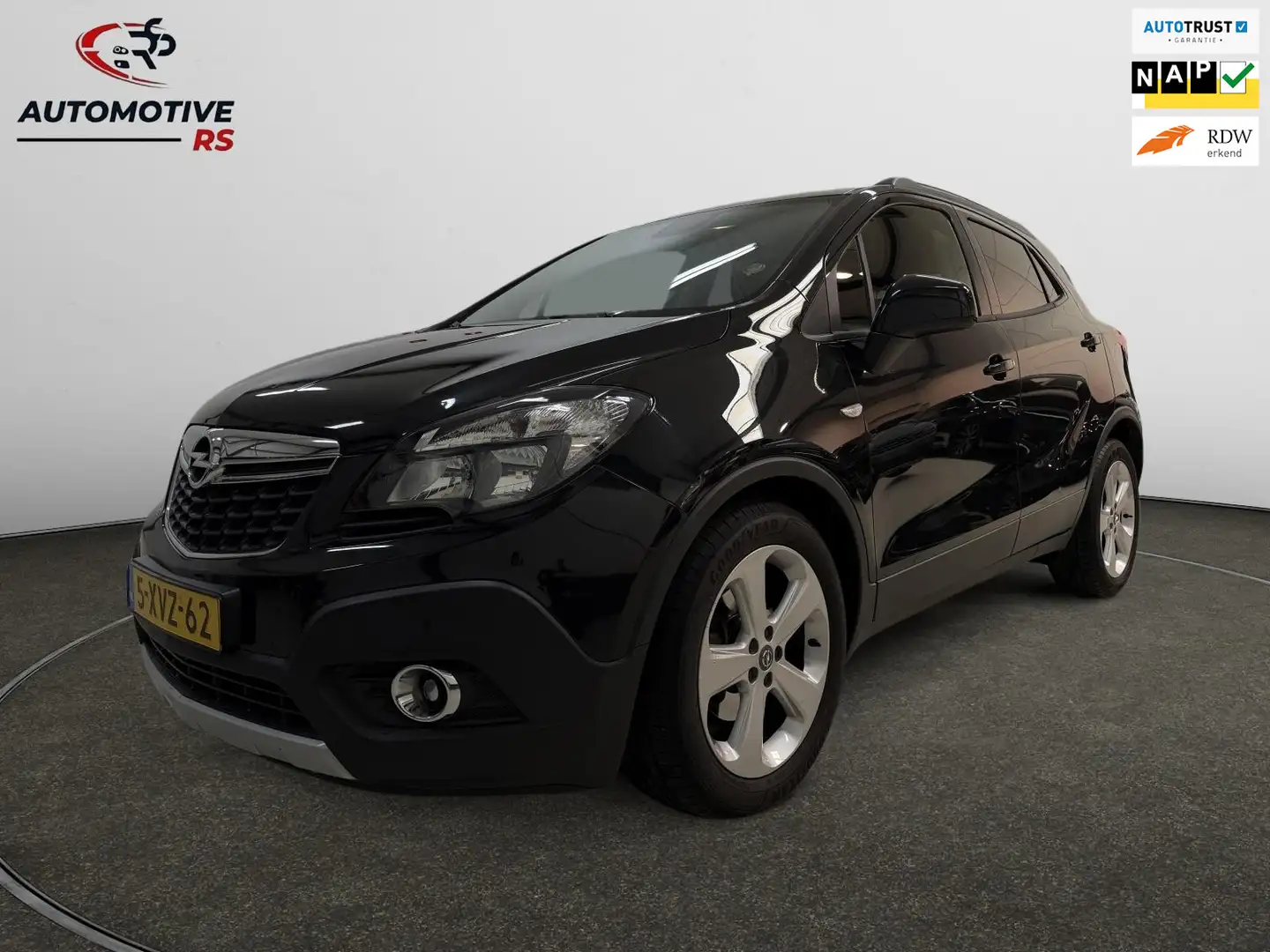Opel Mokka 1.4 T Edition AUT | Navi | Camera | Cruise | LMV 1 Zwart - 1