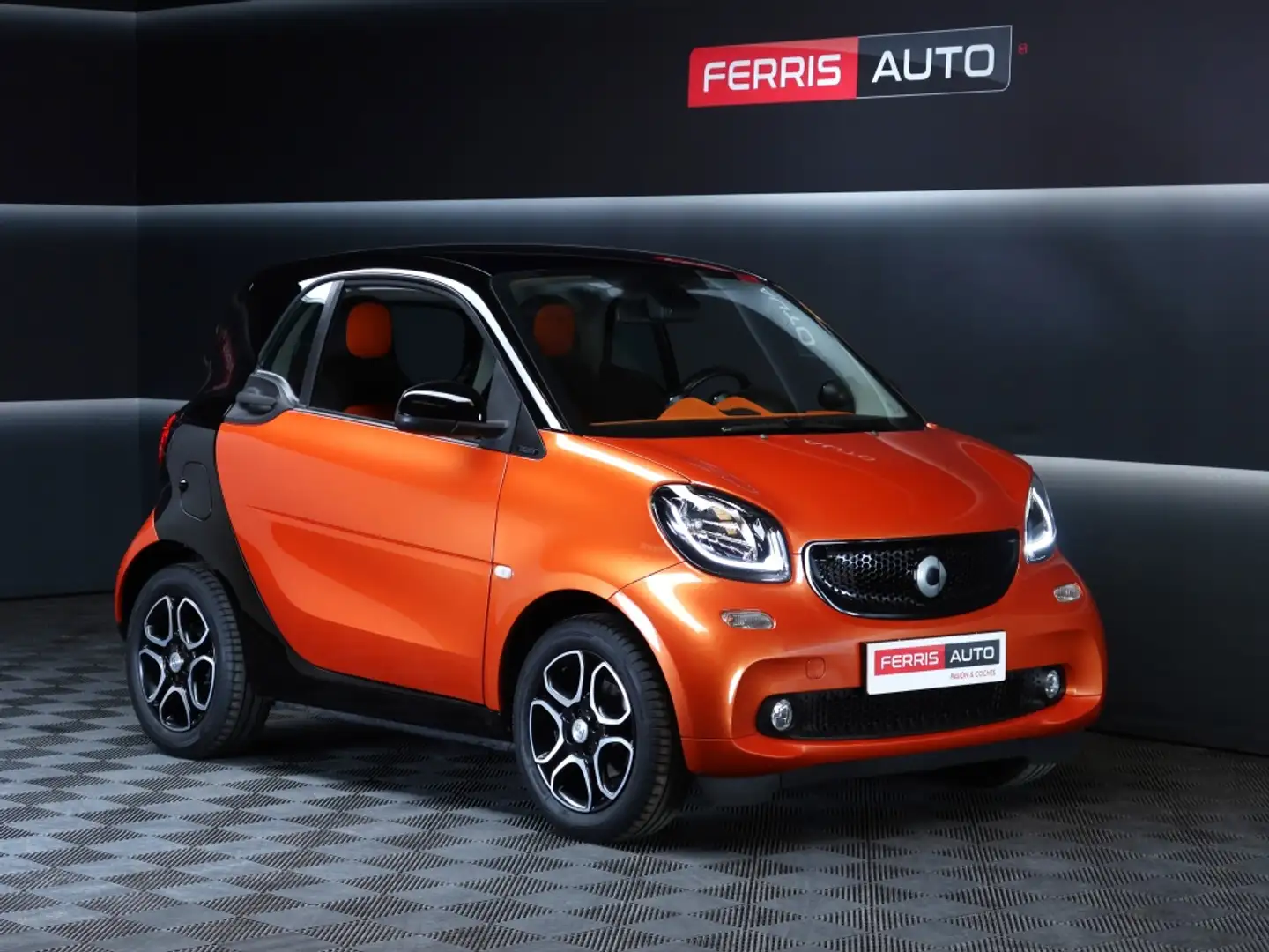 smart forTwo Coupé 66 Passion Naranja - 1