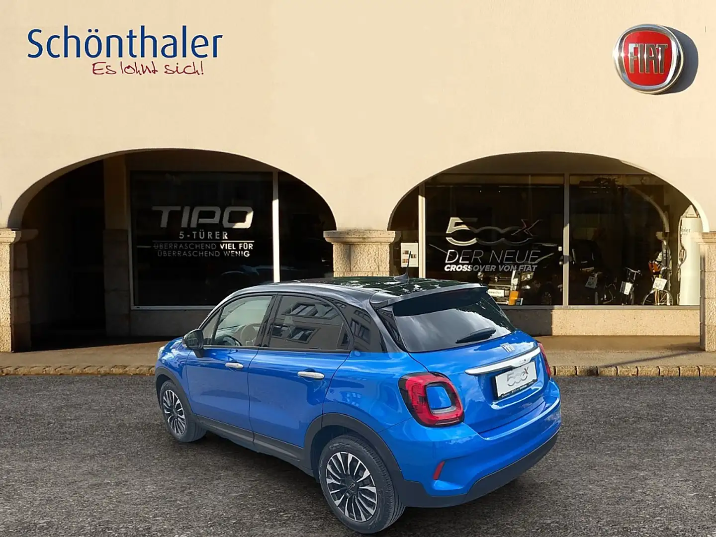 Fiat 500X FireFly Turbo 120 Blau - 2