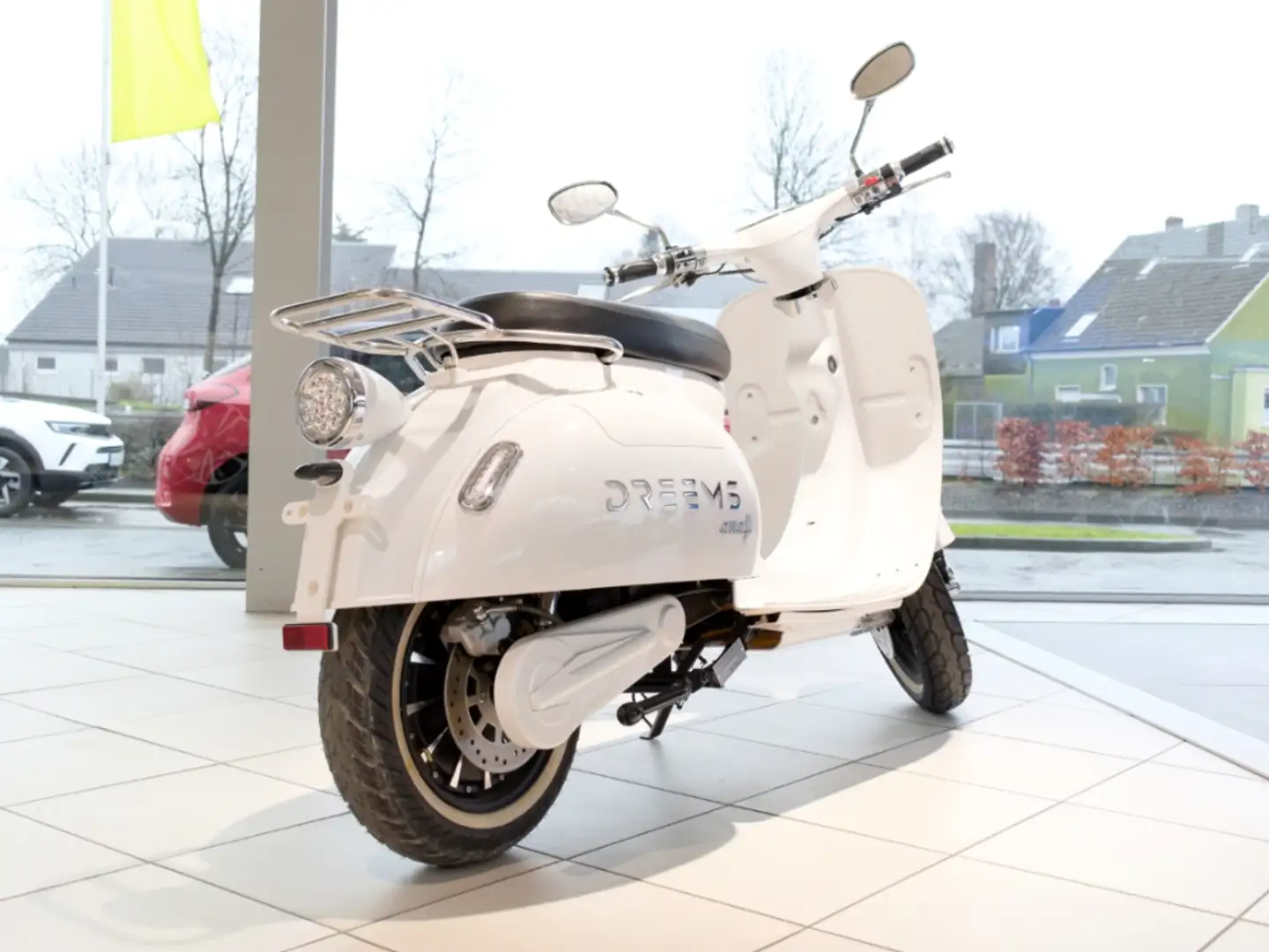 Dreems Amalfi Retro Elektroroller 45km/h 3kW Weiß - 1