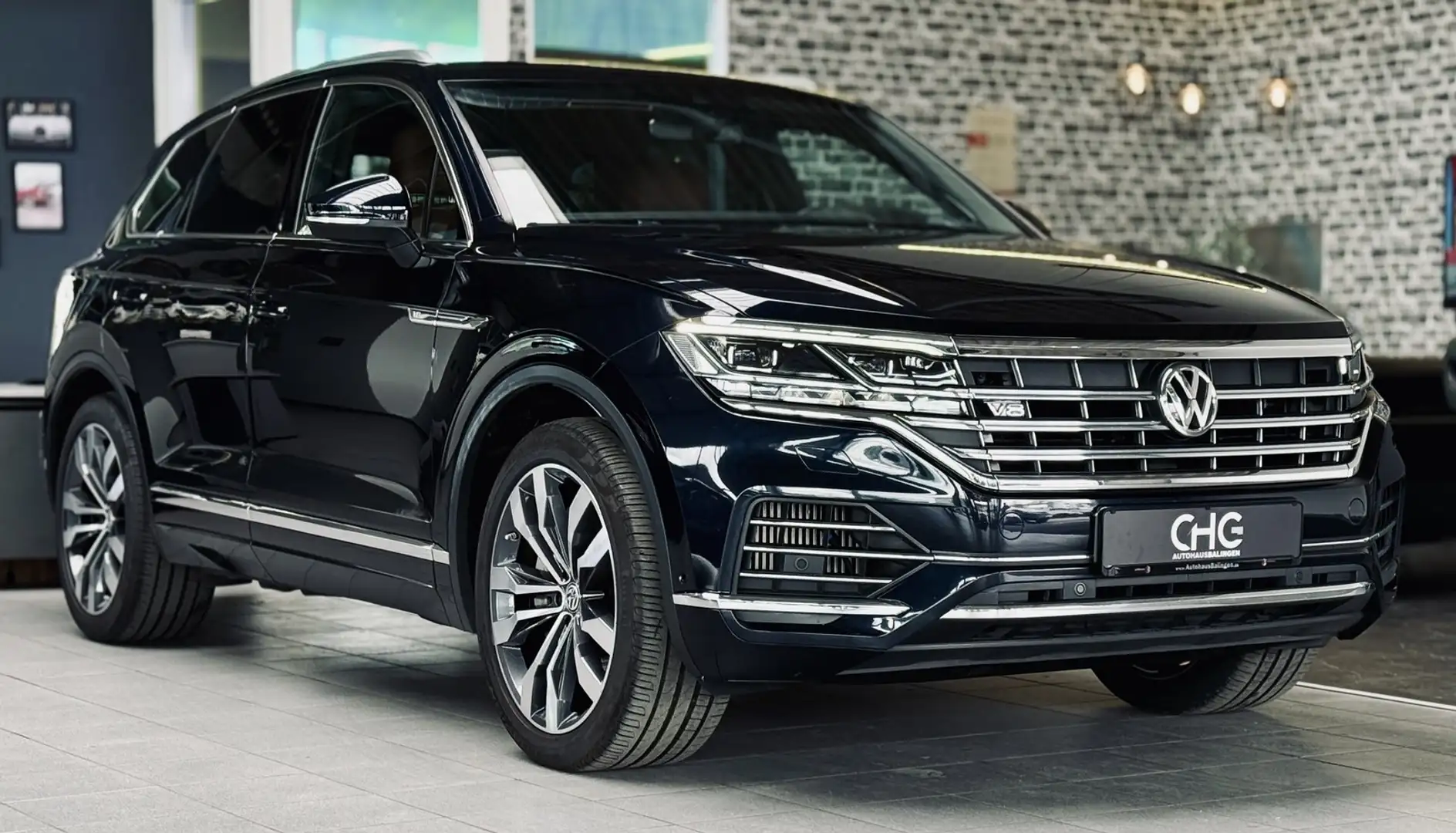 Volkswagen Touareg Atmosphere 4Motion 4.0 TDI |Luft|Matrix|VDYNAUDIO| Bleu - 1