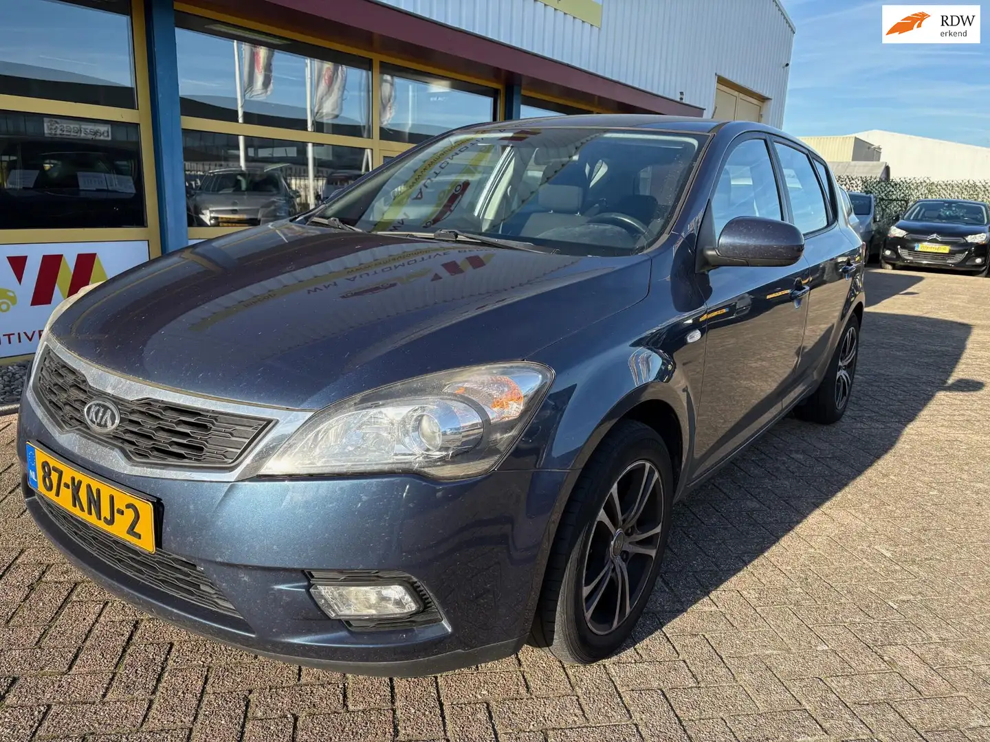 Kia Ceed / cee'd 1.4 CVVT X-ecutive AIRCO Blau - 1