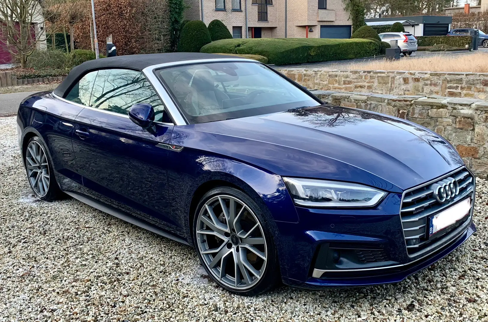 Audi A5 Quattro Cabrio 45TFSI (252pk) Bleu - 1