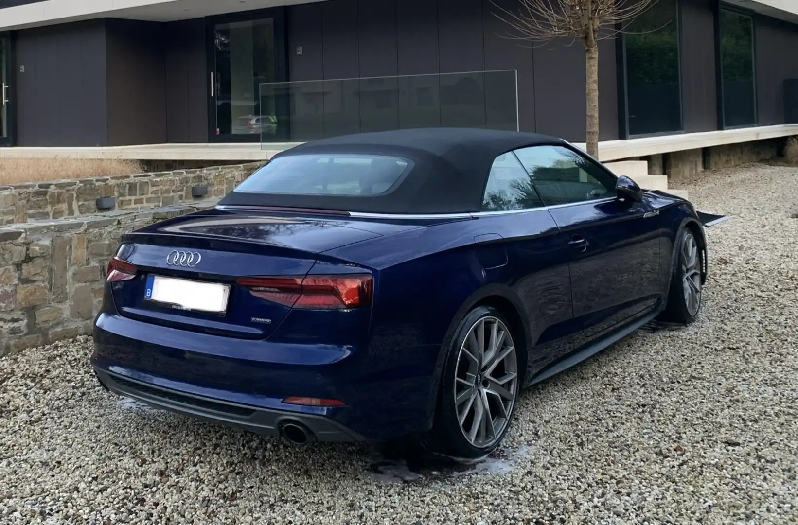 Audi A5 Quattro Cabrio 45TFSI (252pk) Bleu - 2
