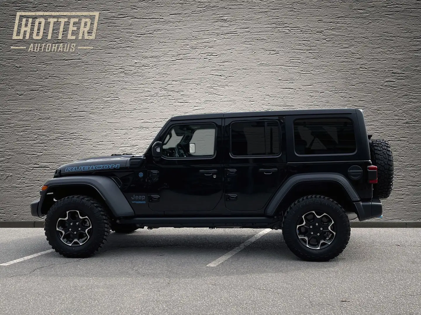 Jeep Wrangler Wrangler Rubicon 2.0 PHEV 380 PS AT 4xe Rubicon Schwarz - 2