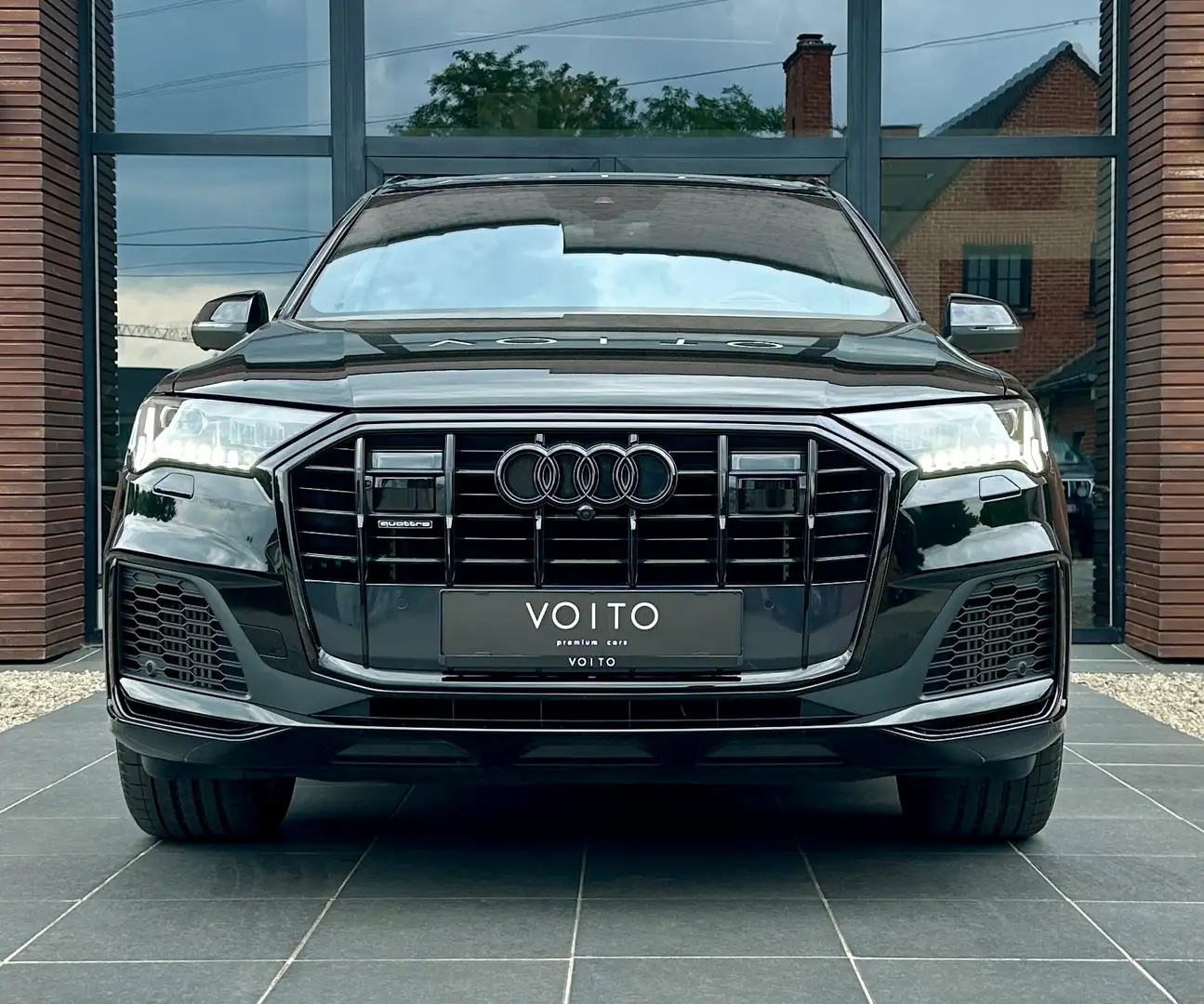 Audi Q7 55TFSIe quattro 3X S-LINE/PANO/HUD/MATRIX/BLACK Siyah - 2