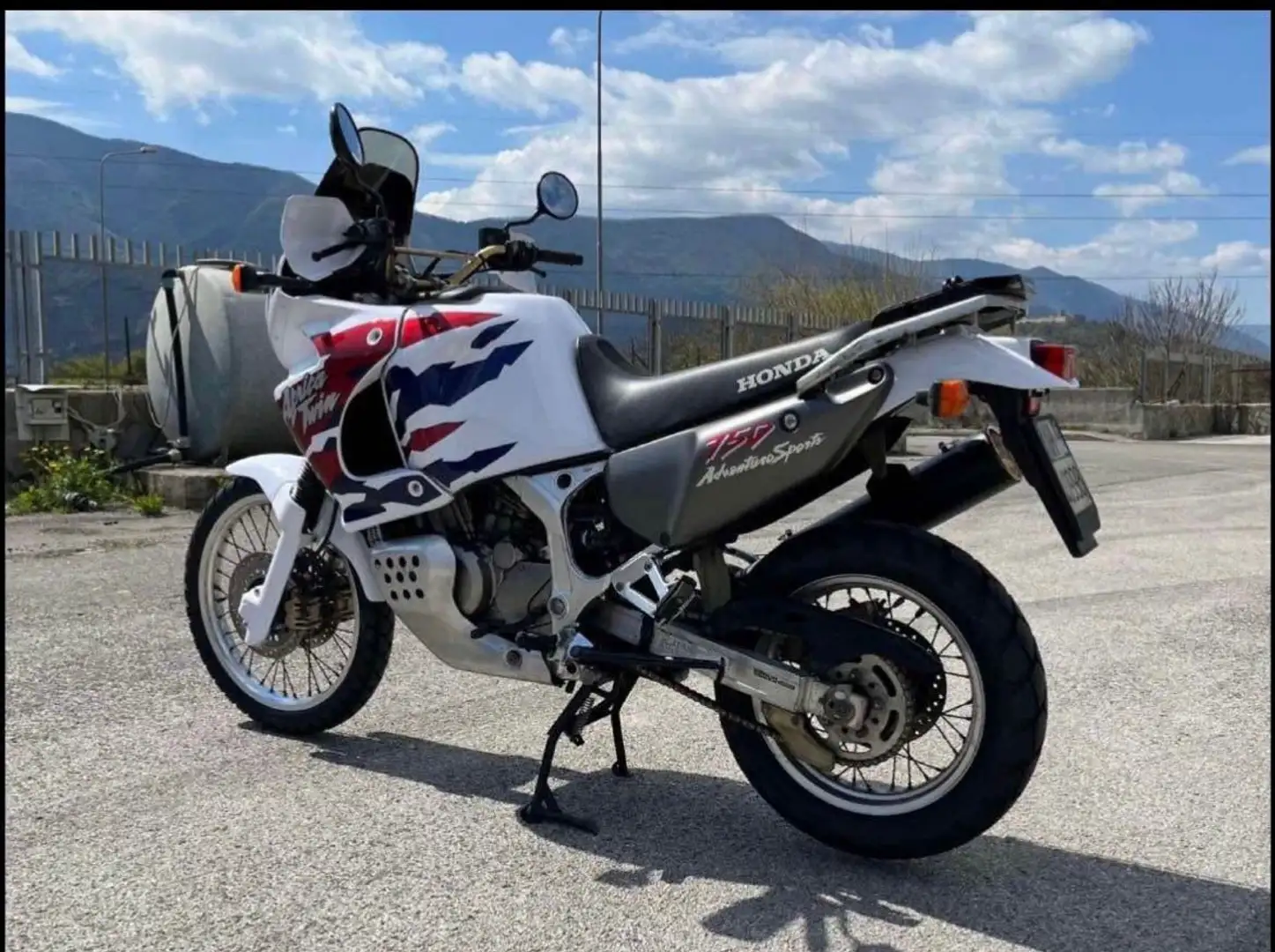 Honda XRV 750 Africa Twin Rd07a iscritta ASI Blanco - 2