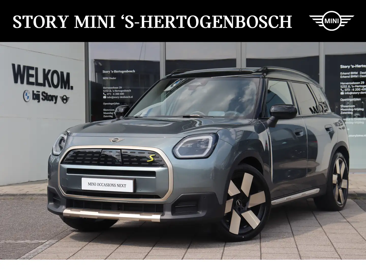 MINI Countryman SE ALL4 / Favoured / Pakket M / 20 inch / Head Up Dis Verde - 1