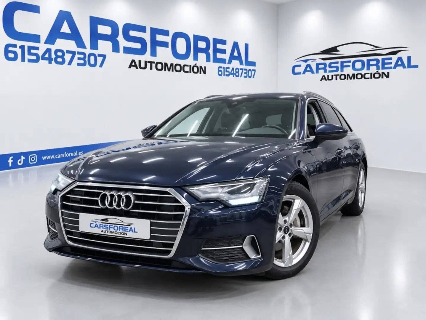 Audi A6 Avant 40 TDI Sport quattro-ultra S tronic Azul - 1