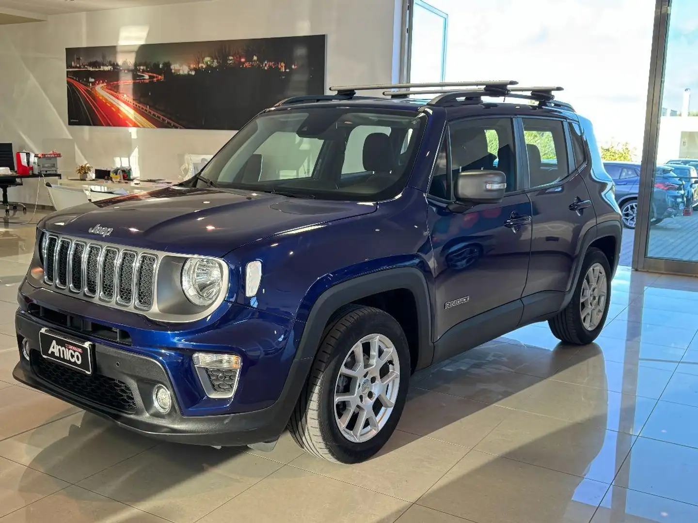 Jeep Renegade 1.6 Mjt 130CV Limited Solo 80.000km Azul - 1