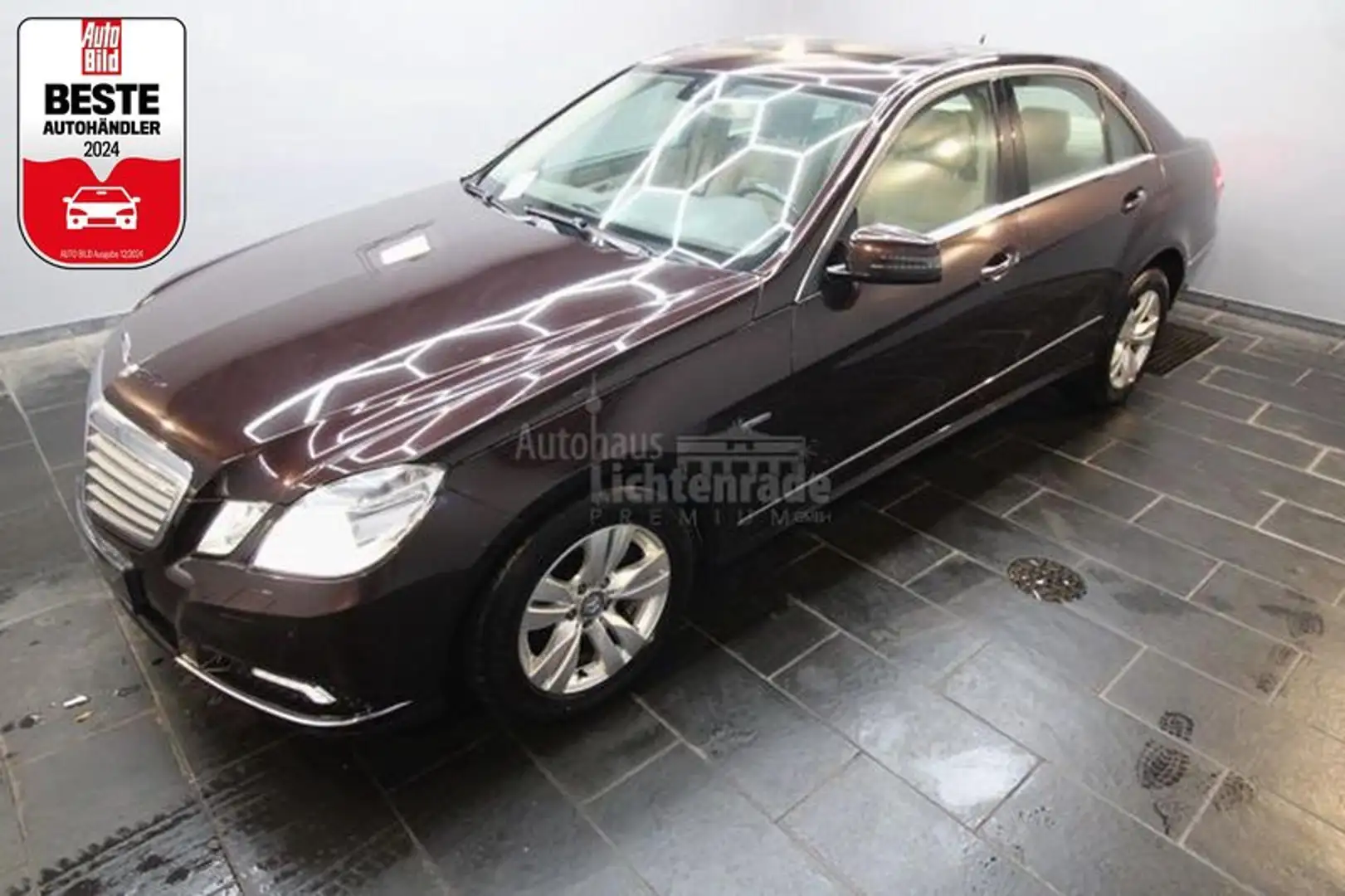 Mercedes-Benz E 350 CGI BE 7G SCHIEBEDACH|ILS BI-XENON|LEDER Brun - 1
