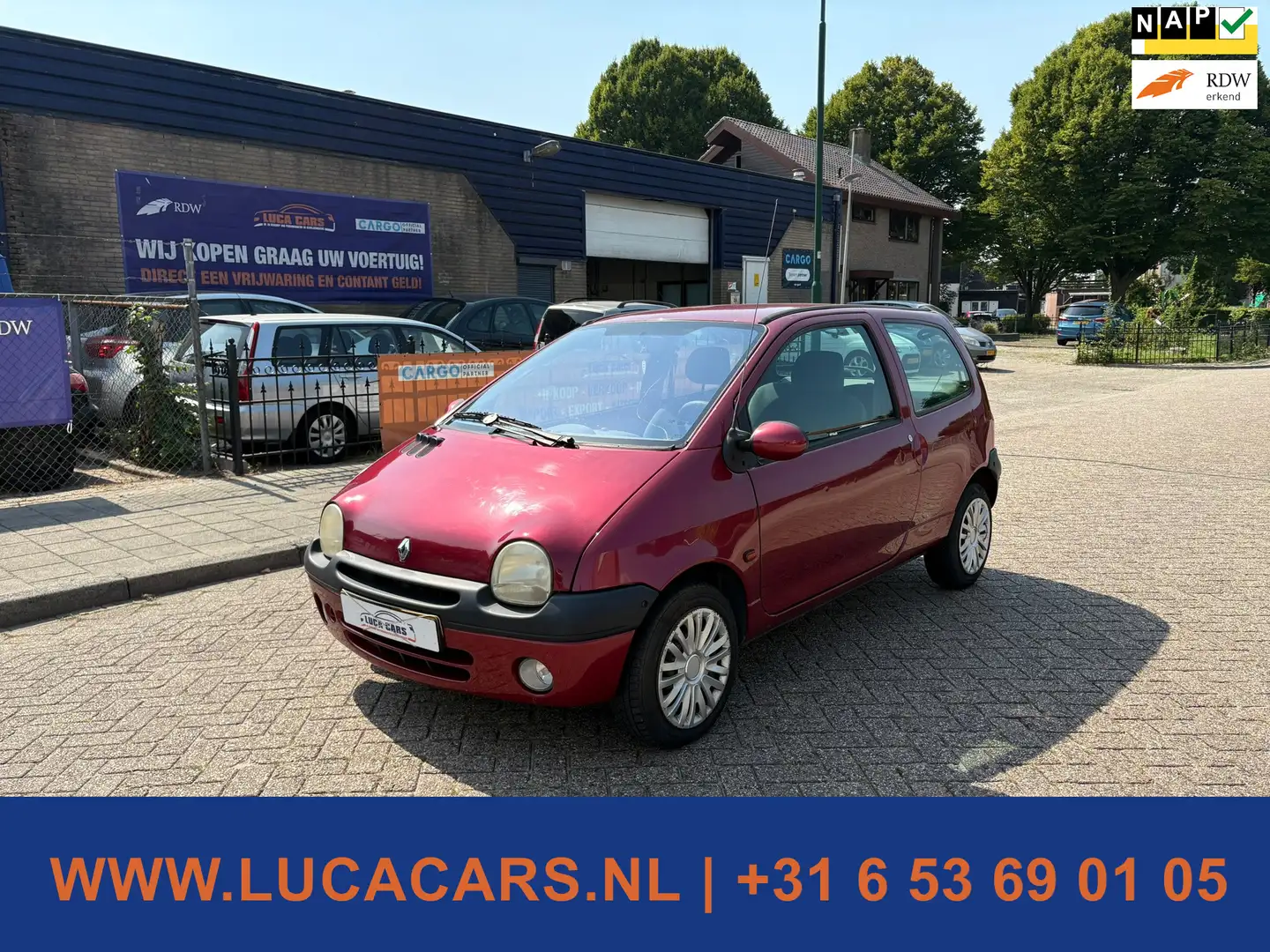 Renault Twingo 1.2 Authentique NIEUWE APK! Rood - 1