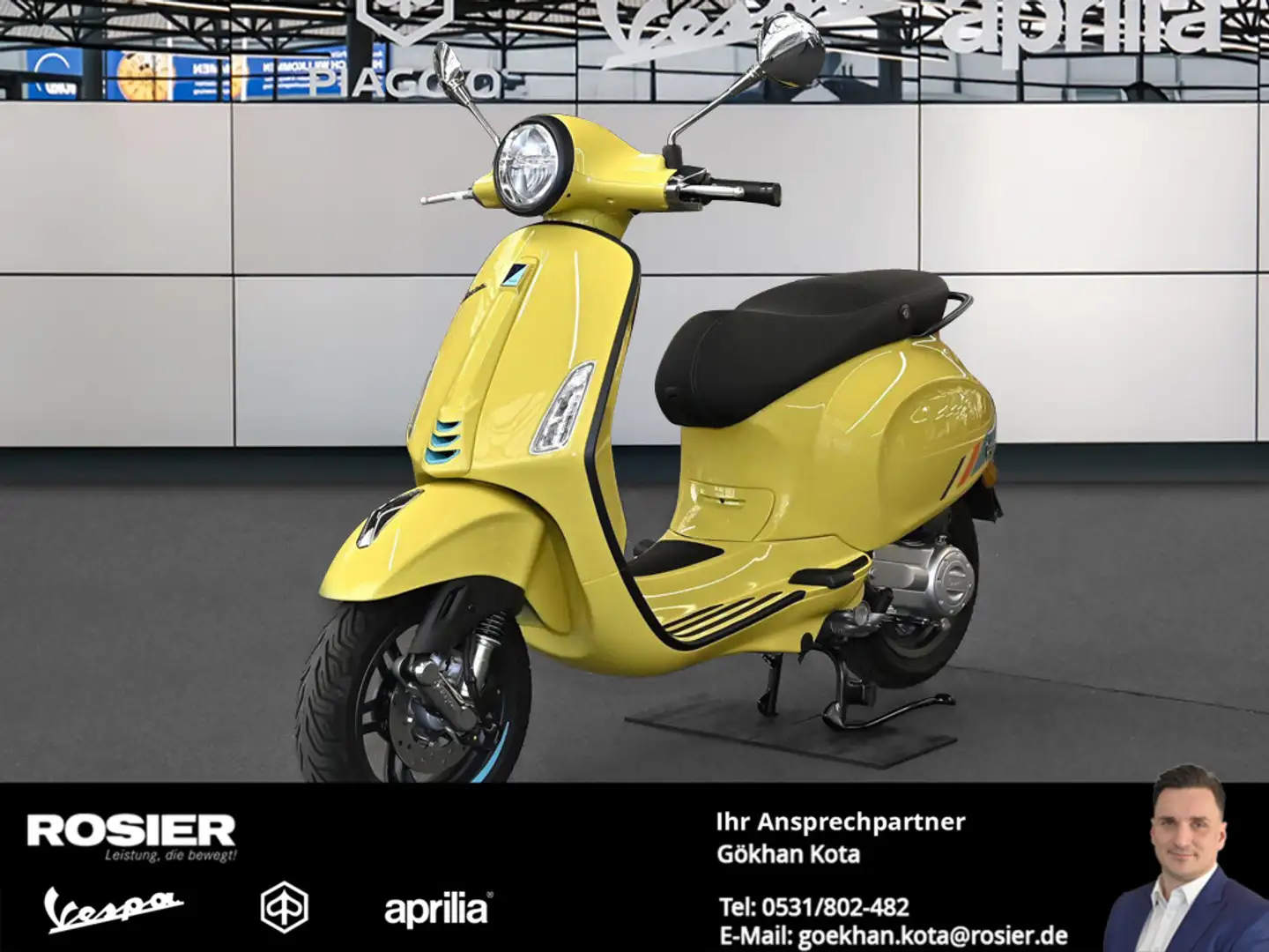 Vespa Primavera S 50 E5 **WINTER SALE** Amarillo - 1