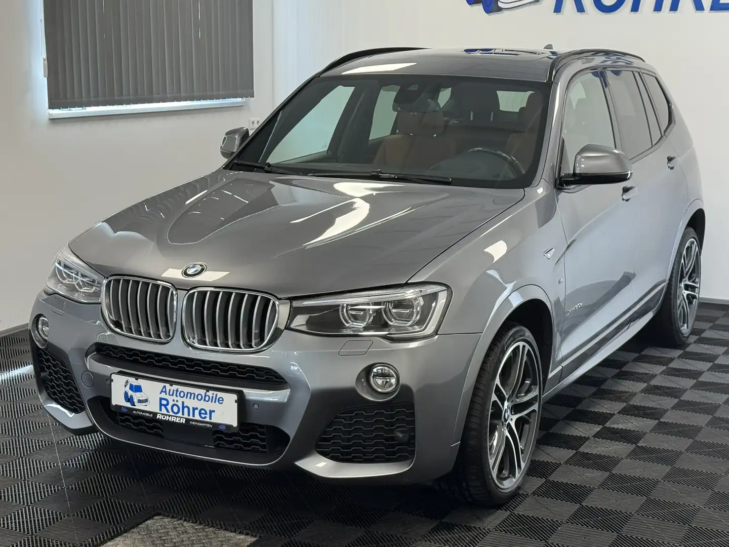 BMW X3 xDrive 30d M Sport Pano AHK ACC LED HUD Grau - 2