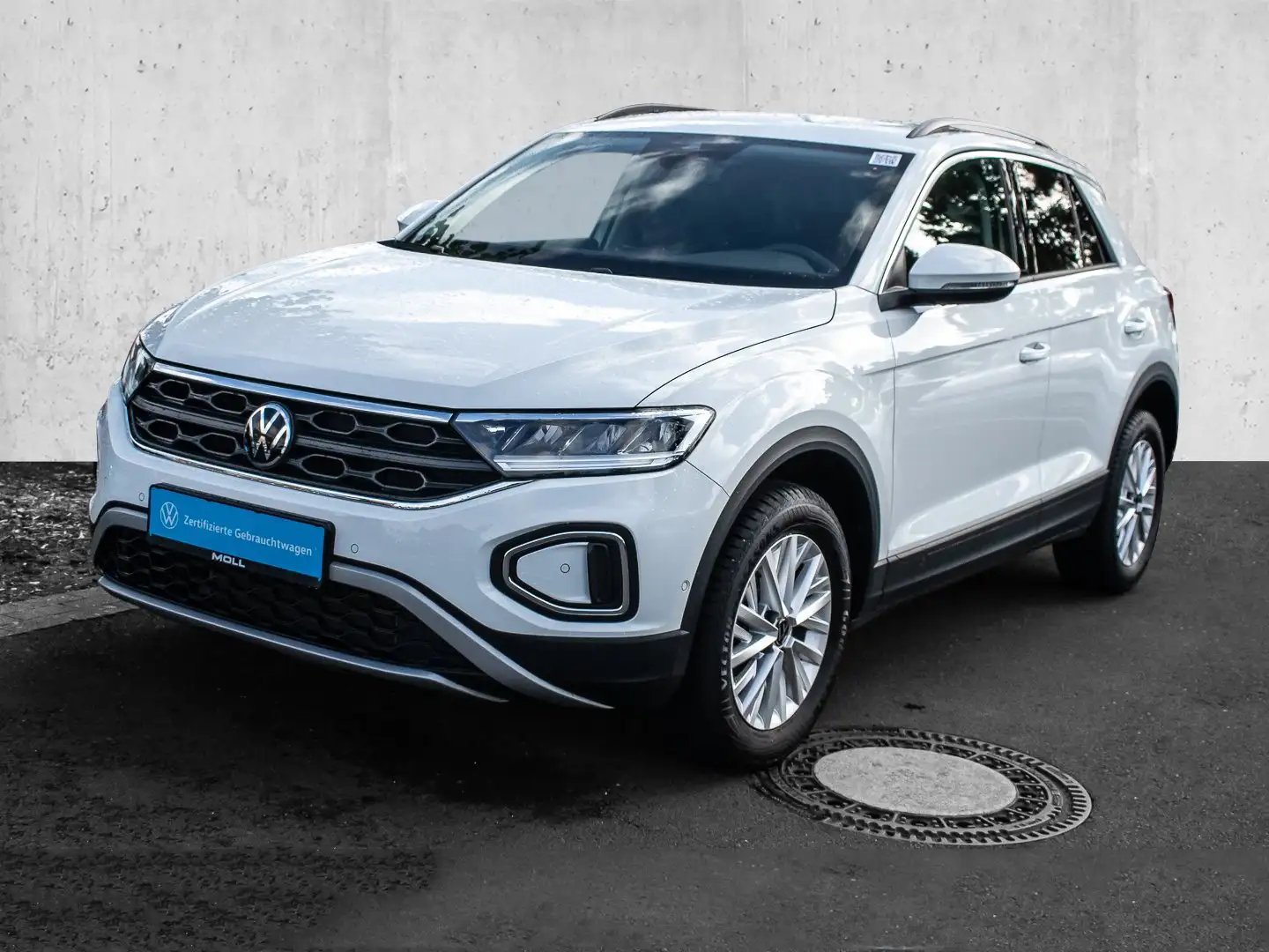 Volkswagen T-Roc 1.0 TSI Life  KLIMAA. LED LM PDC Wit - 2