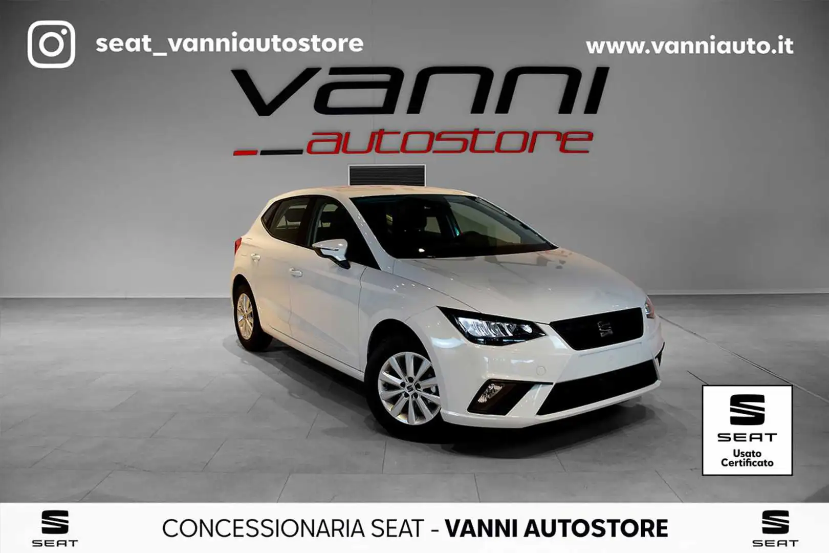 SEAT Ibiza 1.0 MPI 80CV Style Bianco - 1