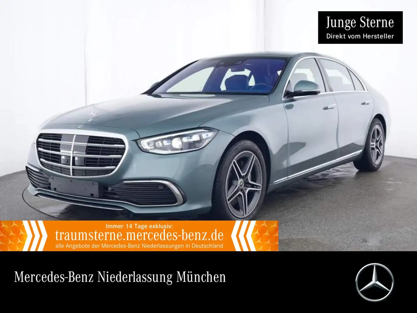 Mercedes-Benz S 450 L 4M DIGITAL-L+BURMESTER3D+19"+SITZKLIMA Silber - 1
