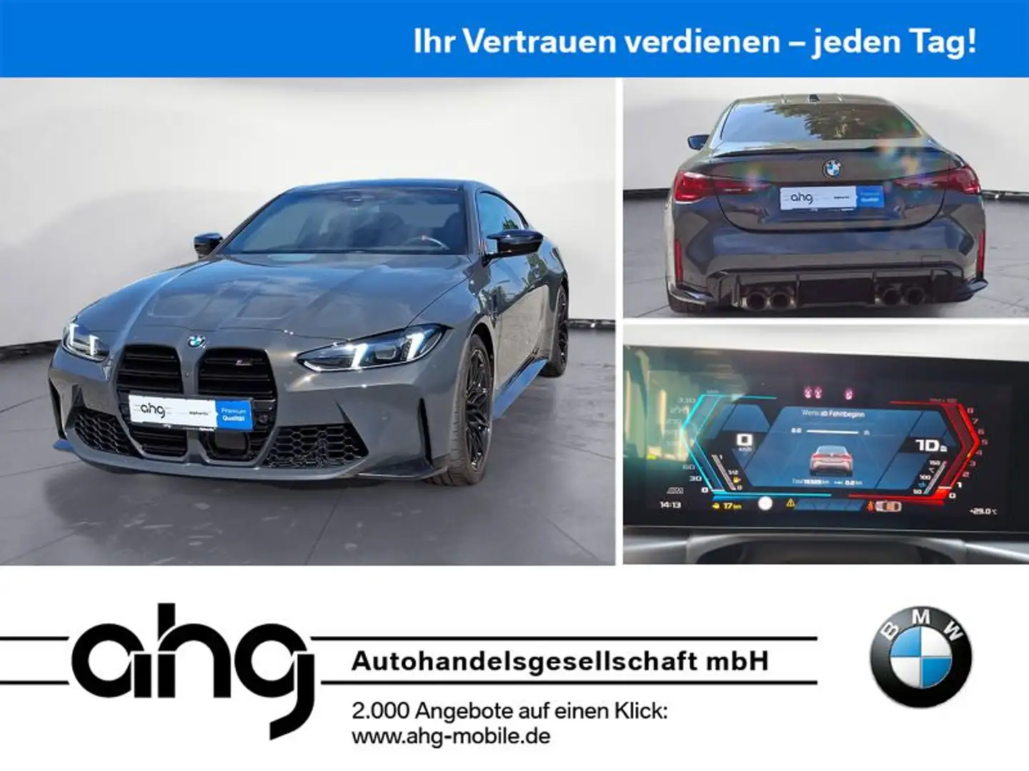 BMW M4 Competition Innovationsp. M Drivers Package Grau - 1