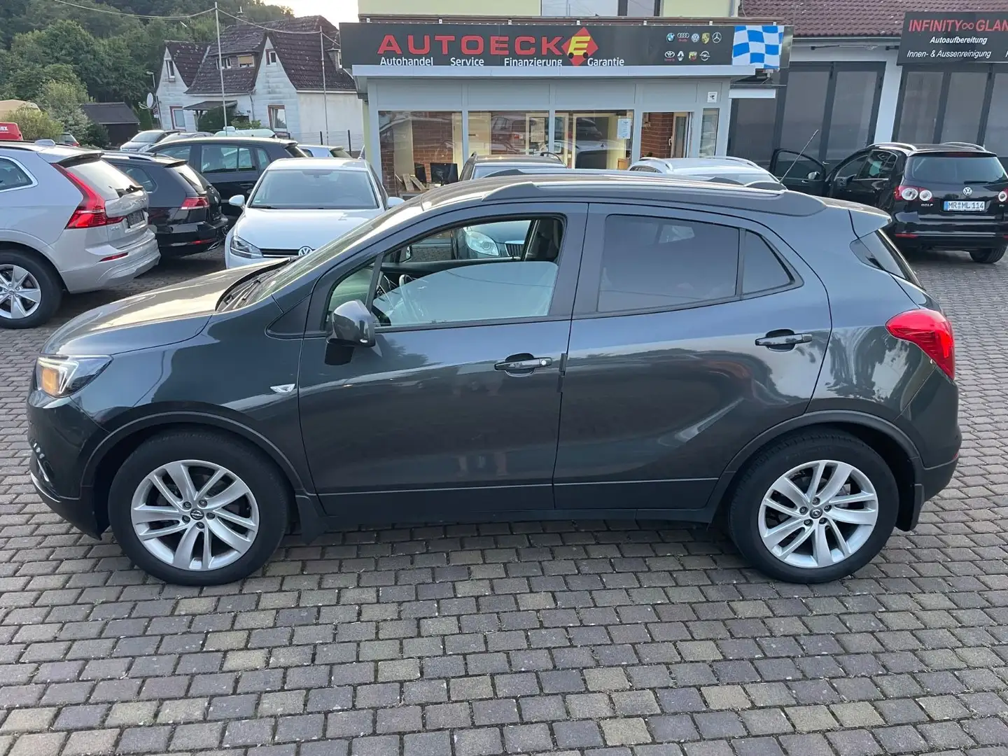 Opel Mokka X 1,4Turbo Allrad,Kamera,Tempom,1.Hand Grau - 1