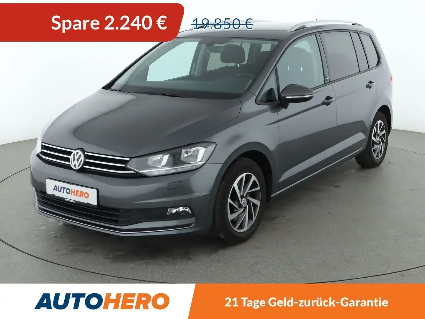 Volkswagen Touran 1.4 TSI Sound BlueMotion*NAVI*PDC* Gri - 1